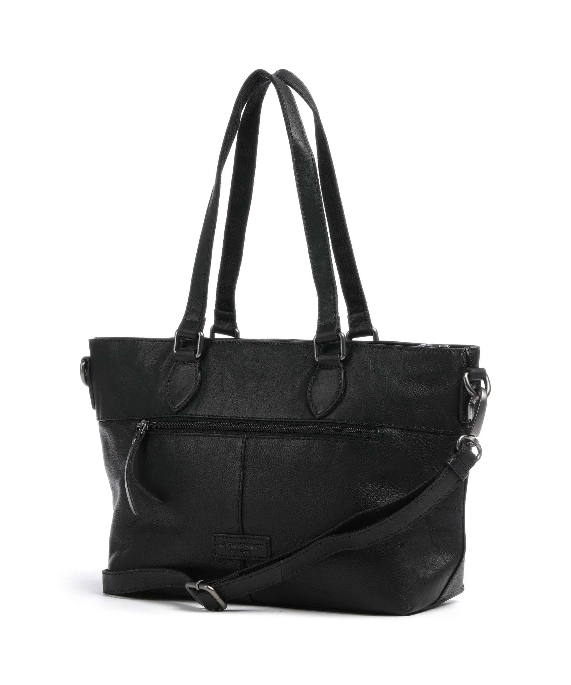  Jack Kinsky Montreal 23N Borsa shopper pelle granulata nero  