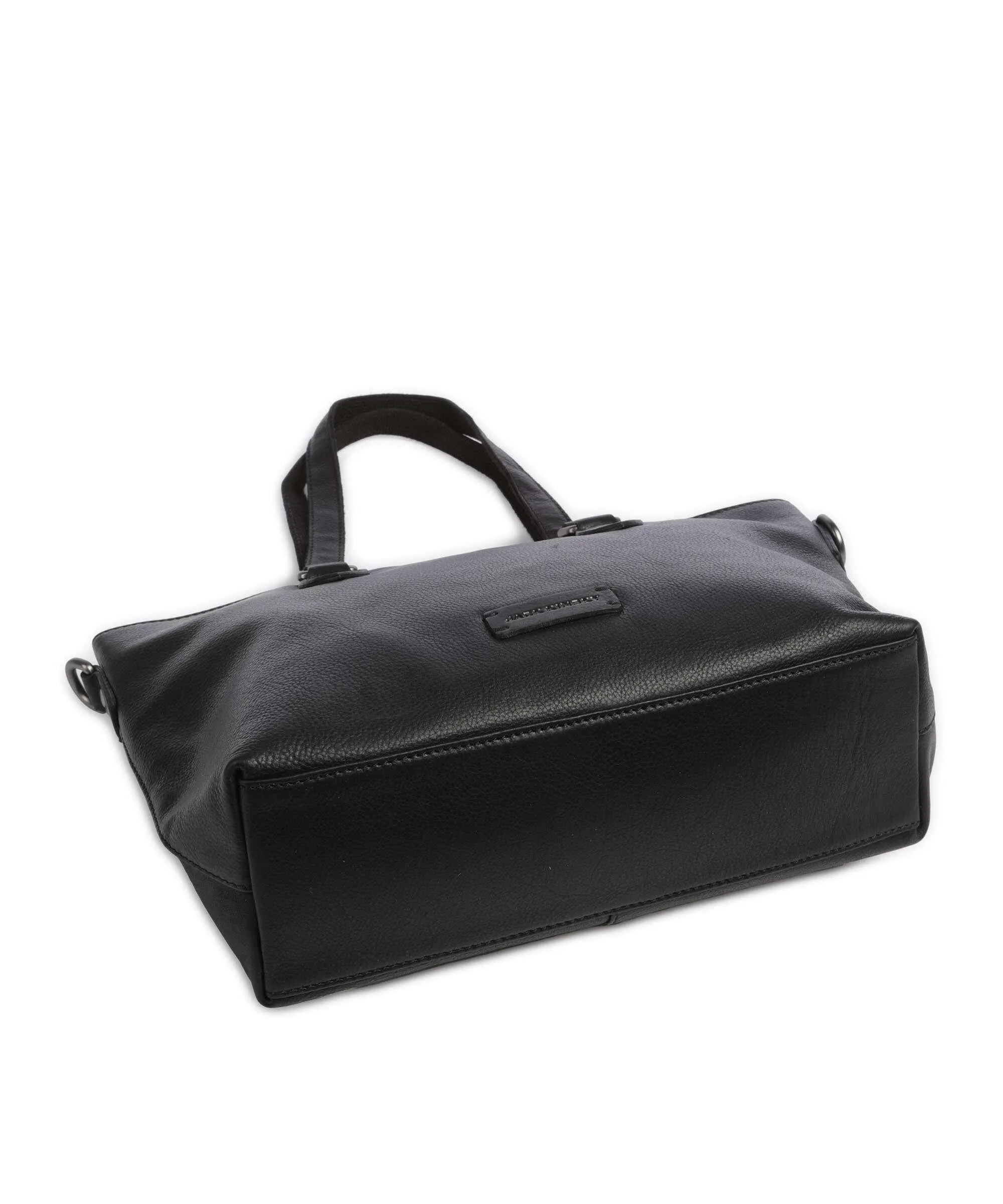  Jack Kinsky Montreal 23N Borsa shopper pelle granulata nero  