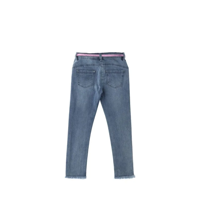 Jeans con cintura