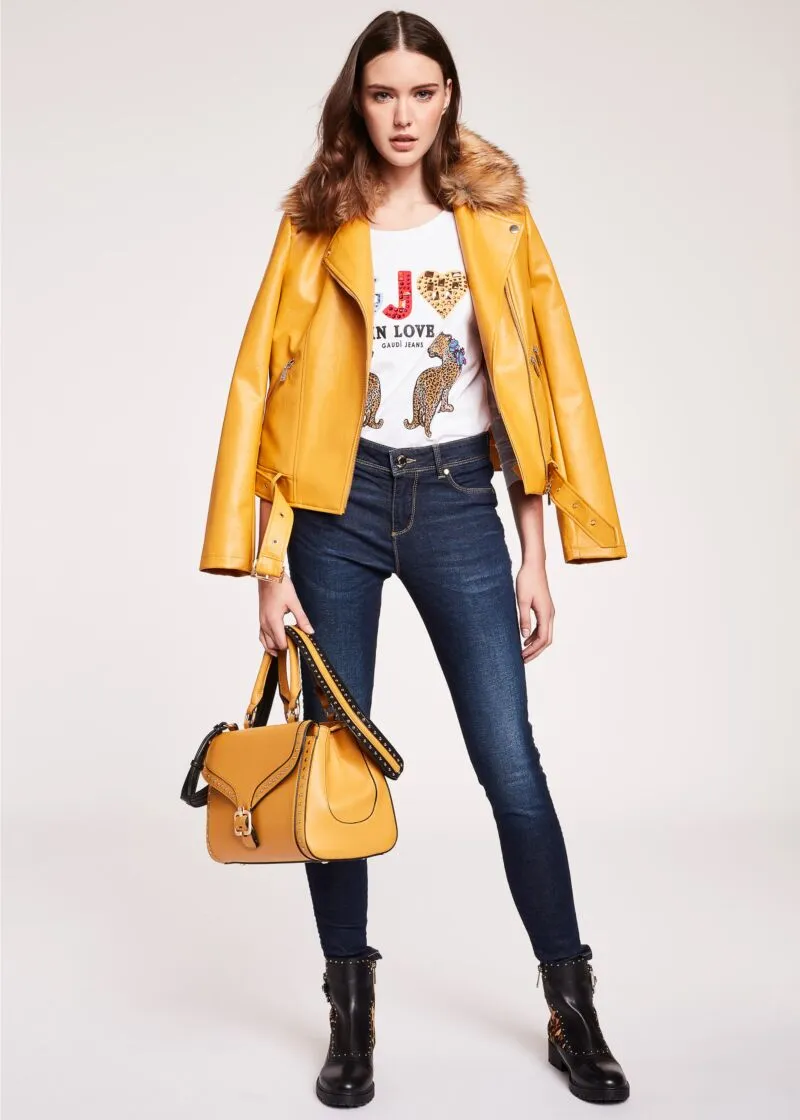 Jeggings in denim