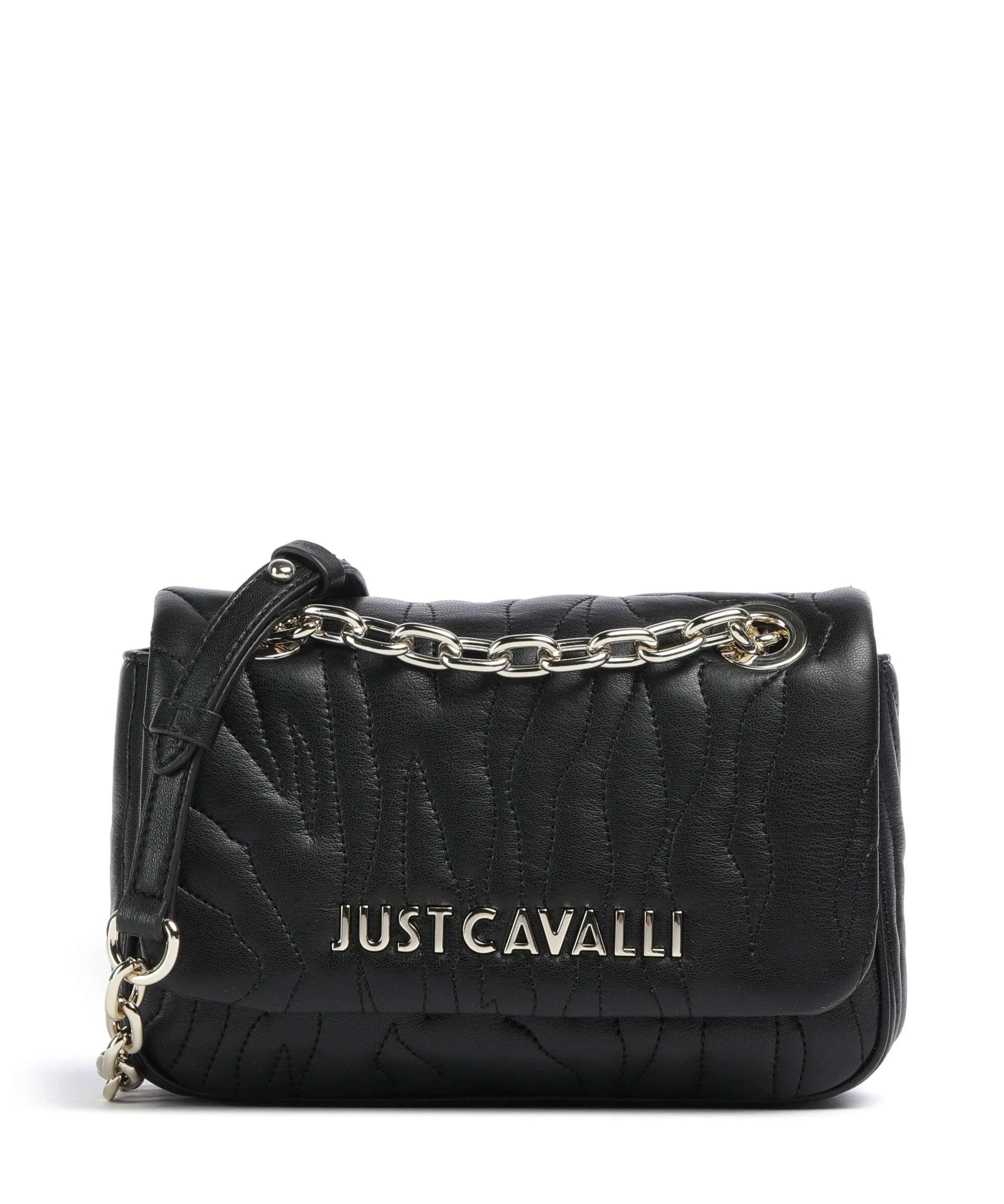  Just Cavalli Range E Style 3 Borsa a spalla pelle sintetica nero  