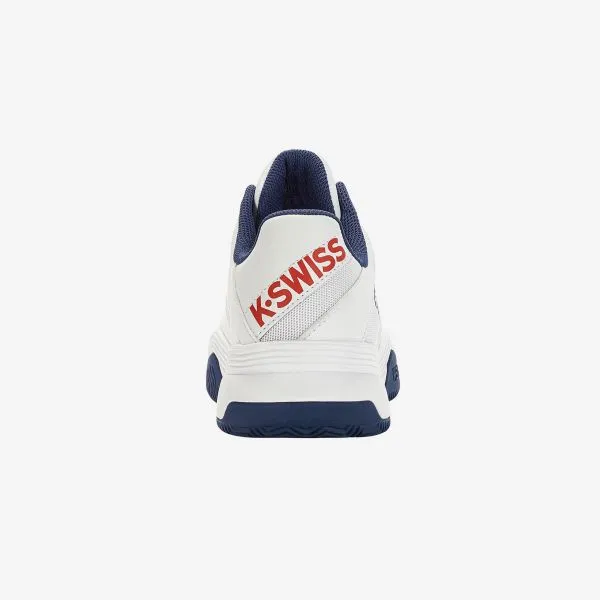 K-SWISS COURT EXPRESS HB Men’s White/opal/Lollipop scarpa tennis uomo campi in terra battuta