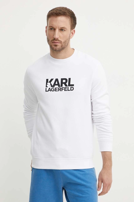 Karl Lagerfeld felpa in cotone