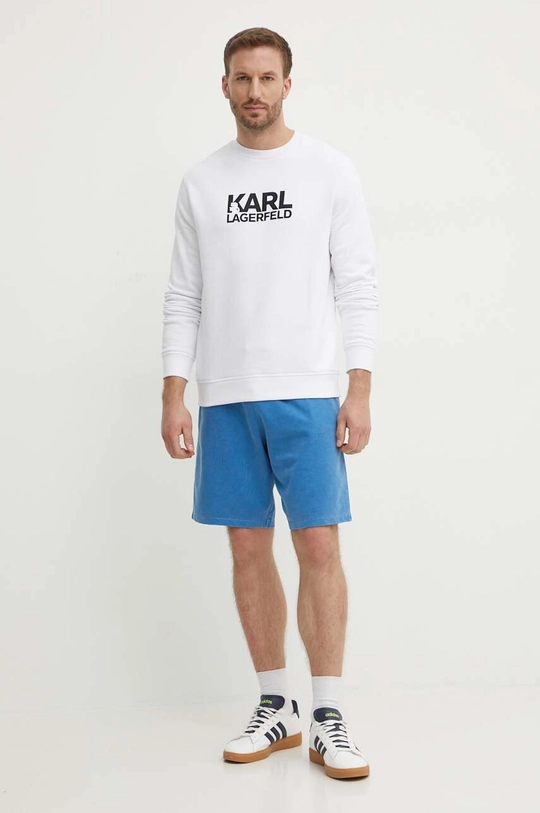 Karl Lagerfeld felpa in cotone