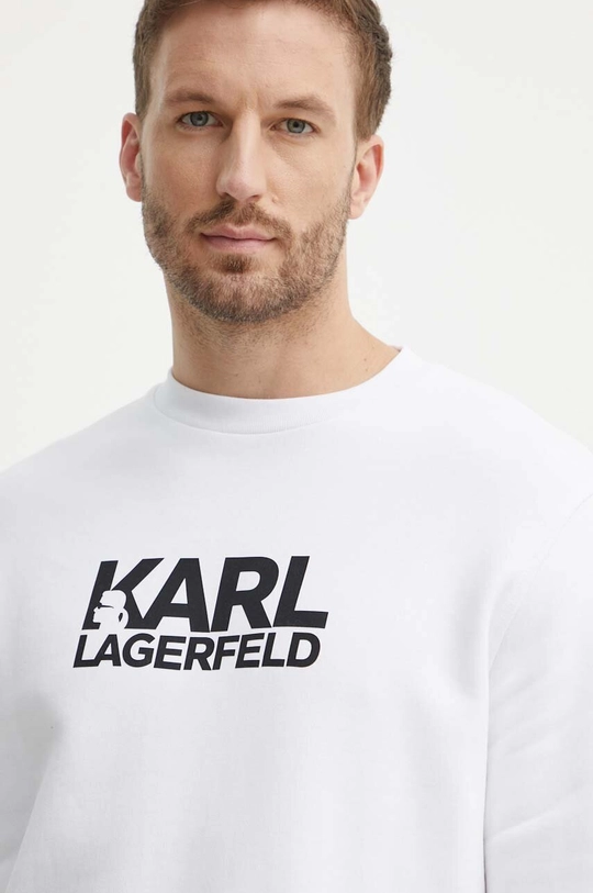 Karl Lagerfeld felpa in cotone