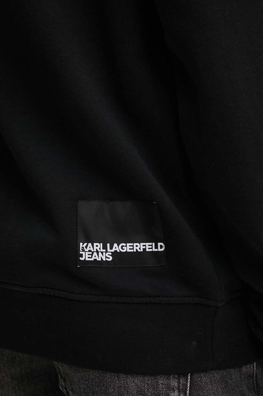 Karl Lagerfeld Jeans felpa in cotone