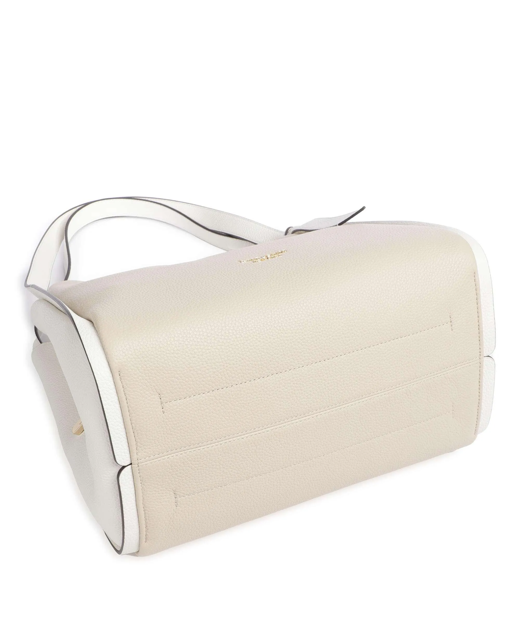  Kate Spade New York Knott Borsa hobo pelle di vacchetta grana avorio  