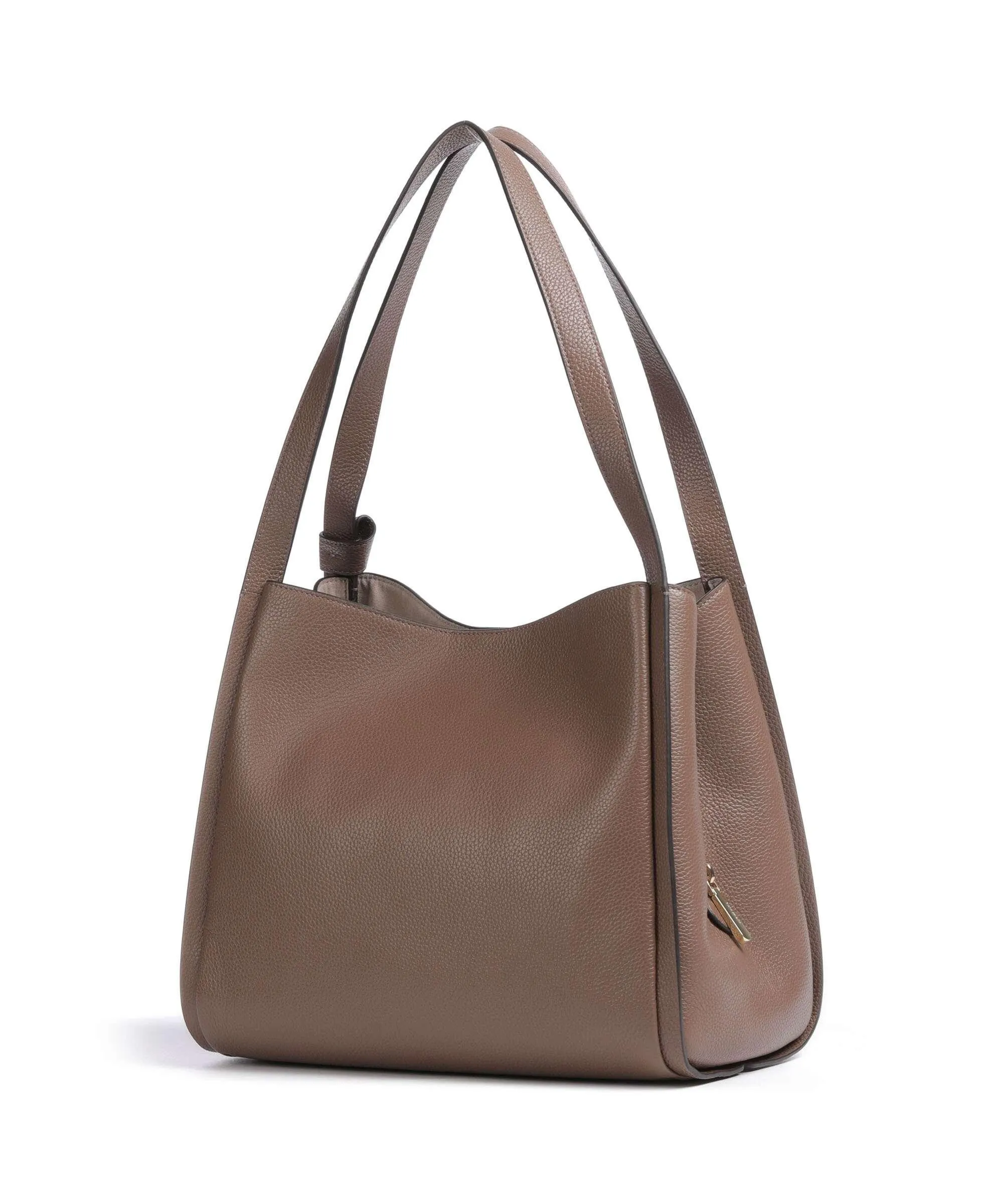  Kate Spade New York Knott Borsa hobo pelle di vacchetta grana marrone  