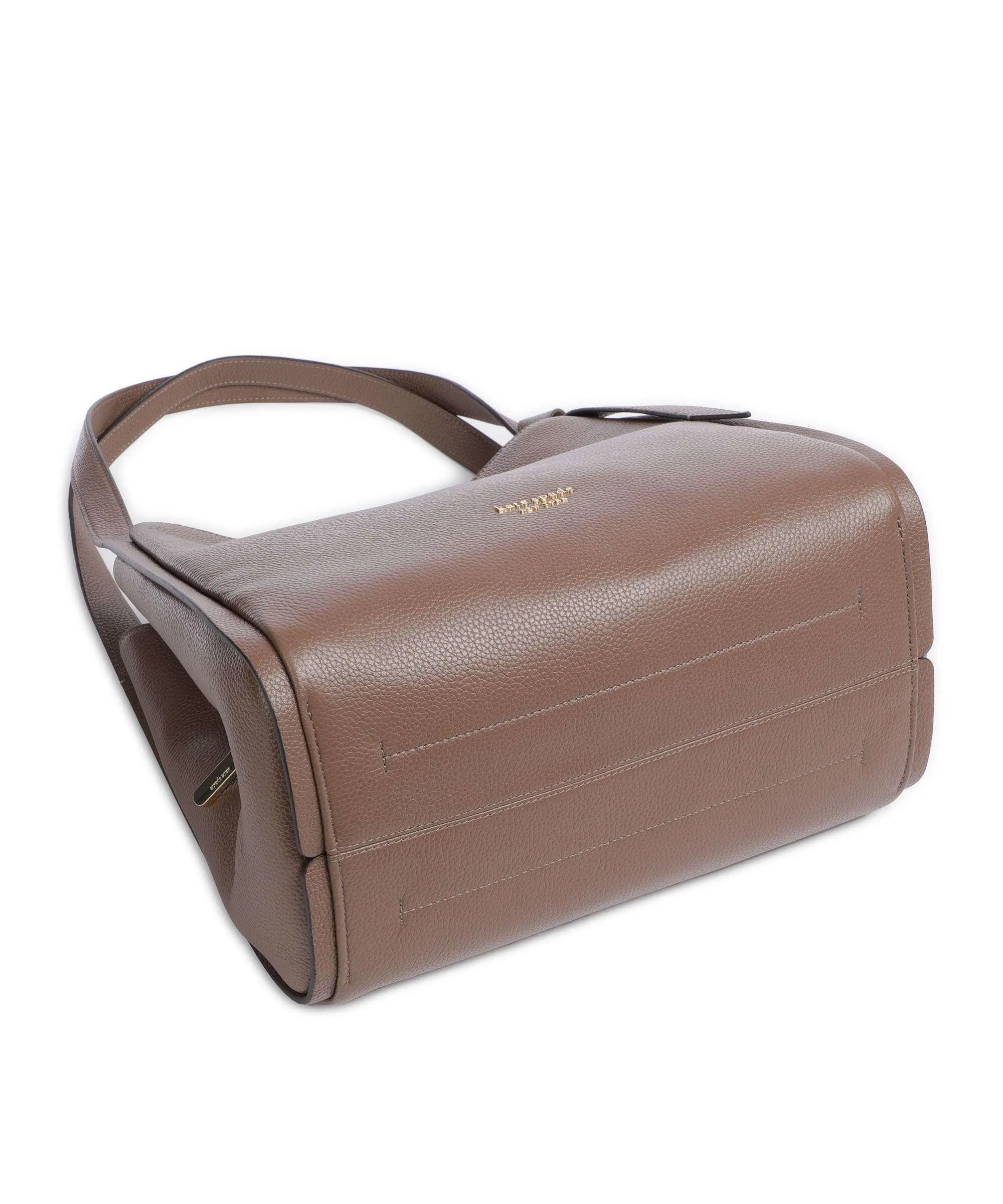  Kate Spade New York Knott Borsa hobo pelle di vacchetta grana marrone  