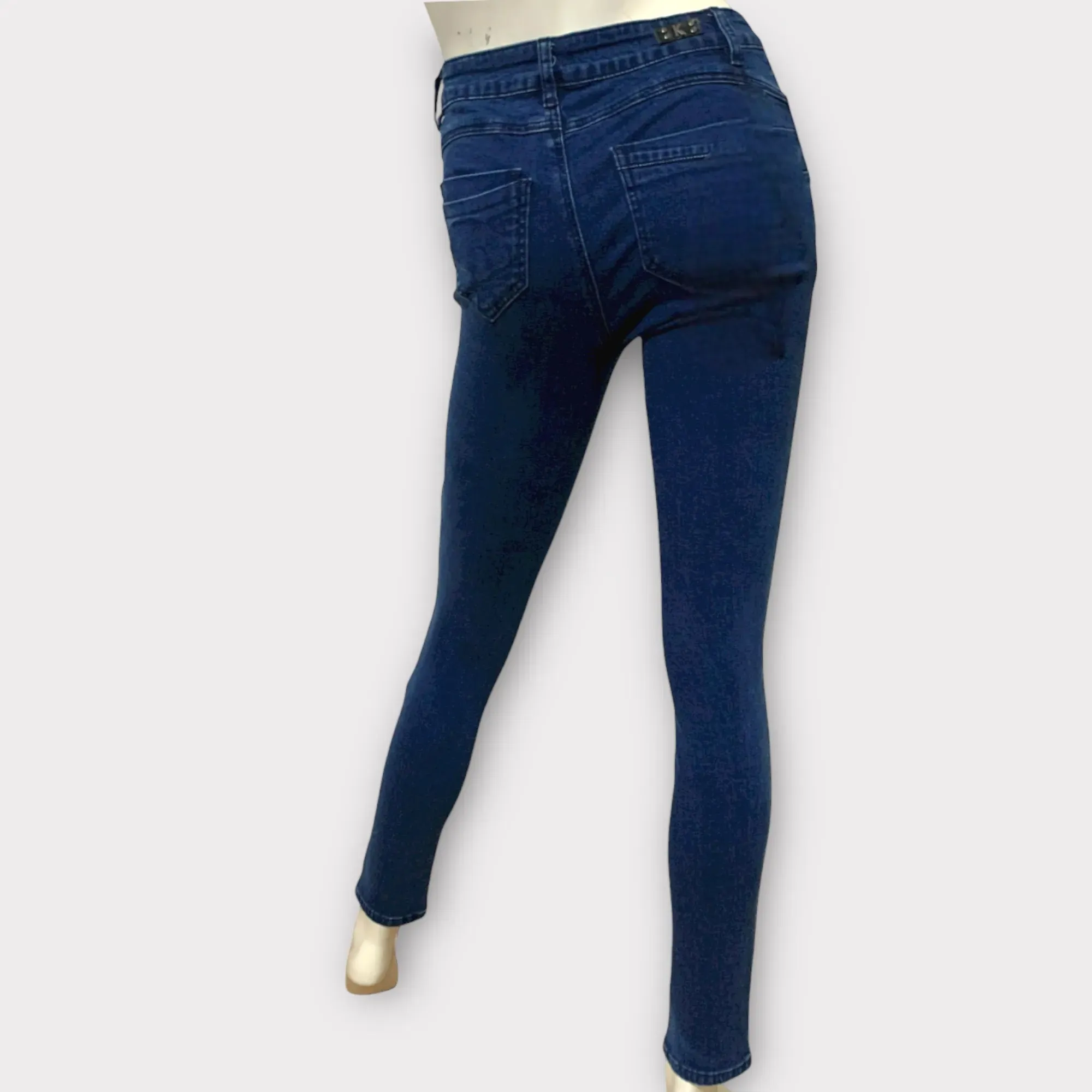 Koralline – Jeans blu a stelle rosse