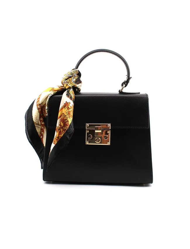 Laboratorio Artigianale BorseMatilde borsa a mano con foulard donna