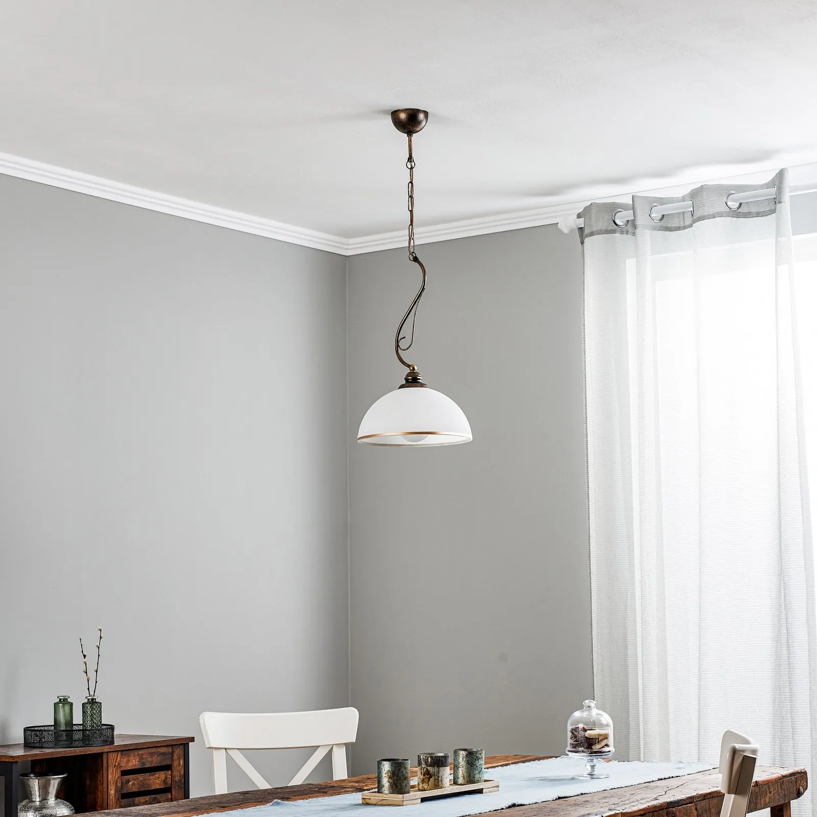 Lampada a sospensione Casale, 1 luce
