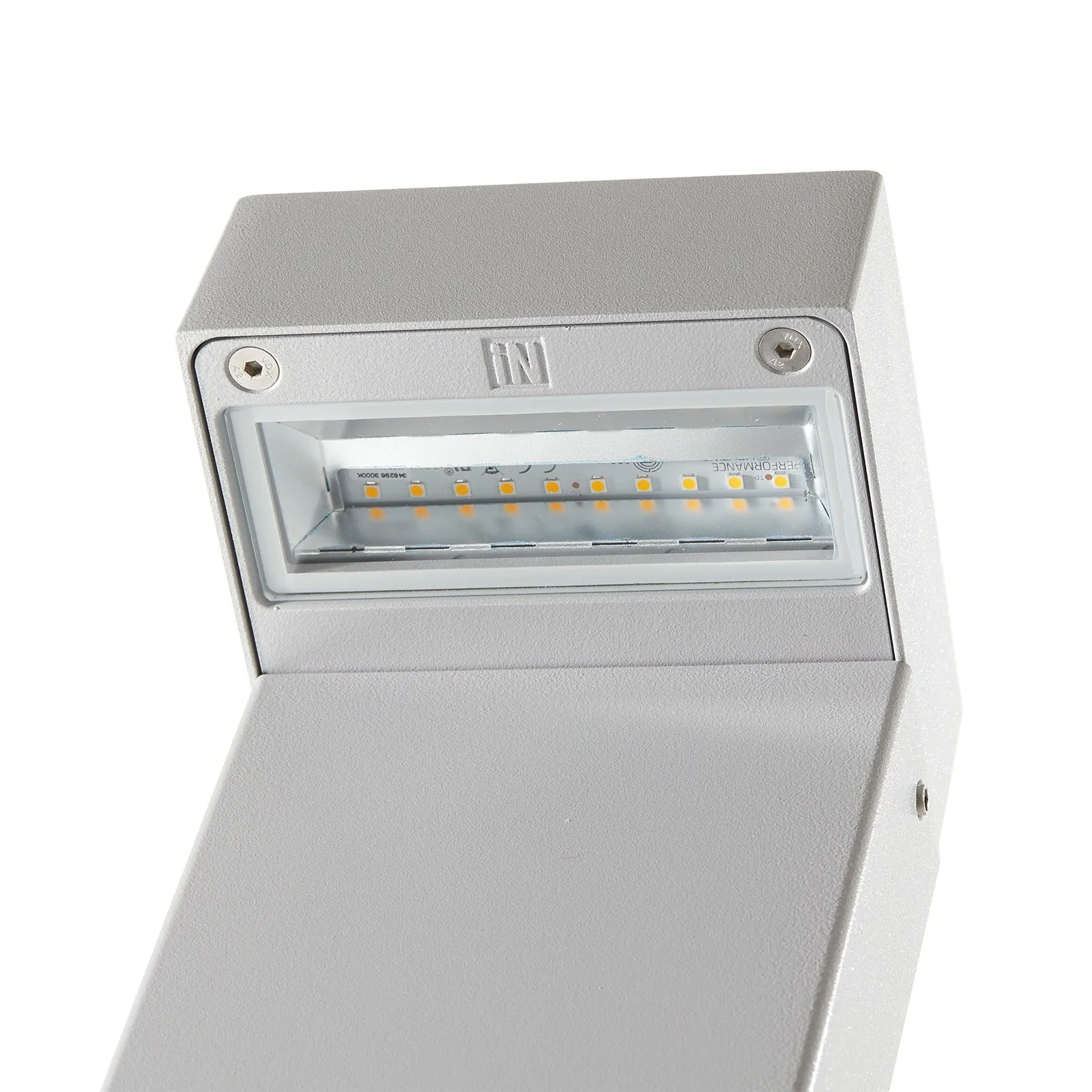 Lampione a LED Mimik 10 Post 600 grigio 3.000K