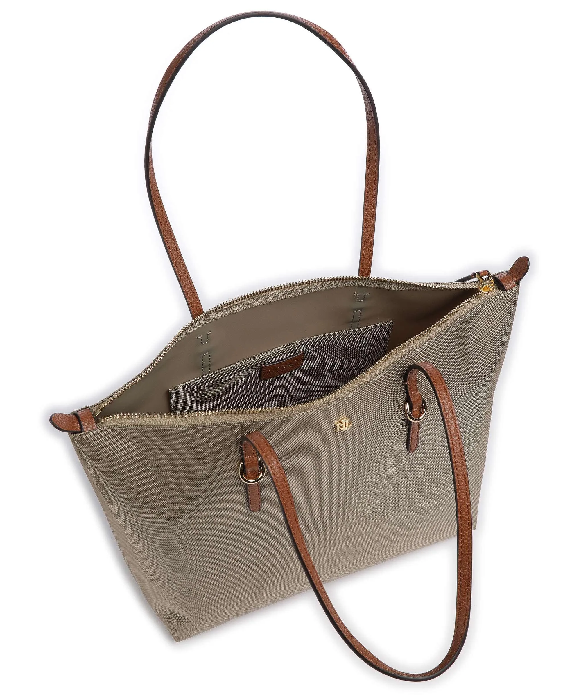  Lauren Ralph Lauren Keaton 26 Borsa shopper nylon beige  