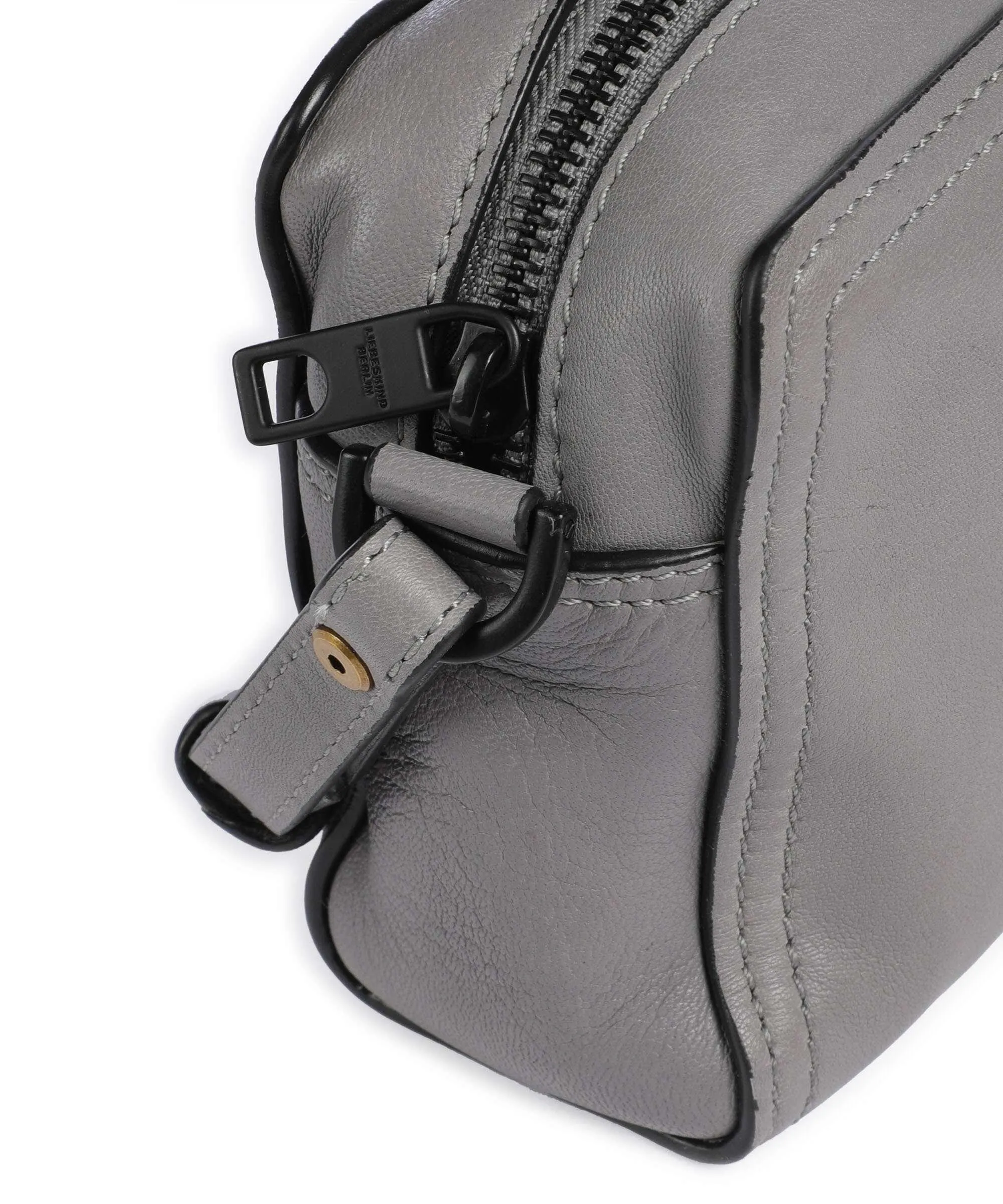  Liebeskind Chudy Sheep Natural S Borsa a tracolla pelle di pecora grigio  