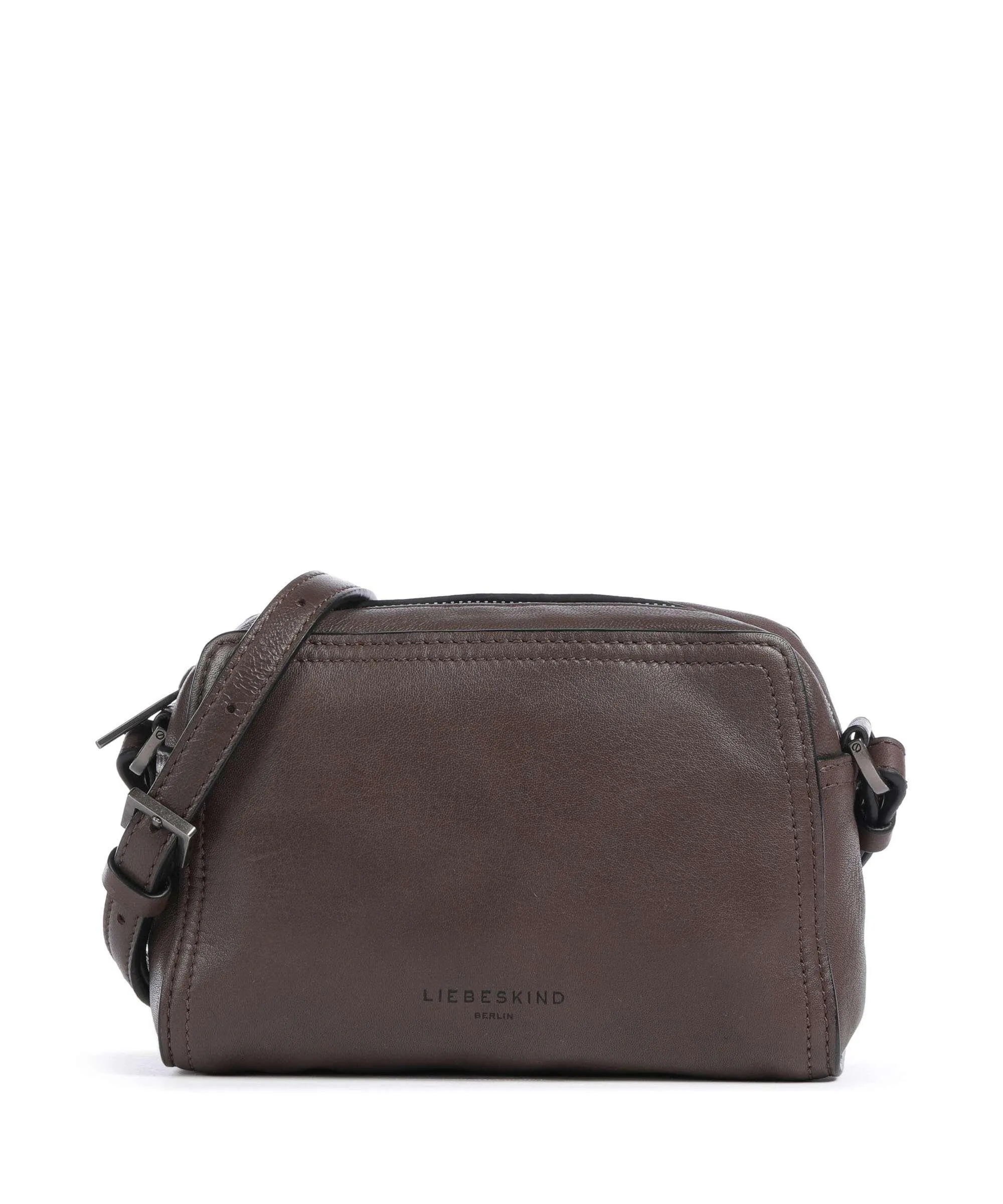  Liebeskind Chudy Sheep Natural S Borsa a tracolla pelle di pecora marrone scuro  