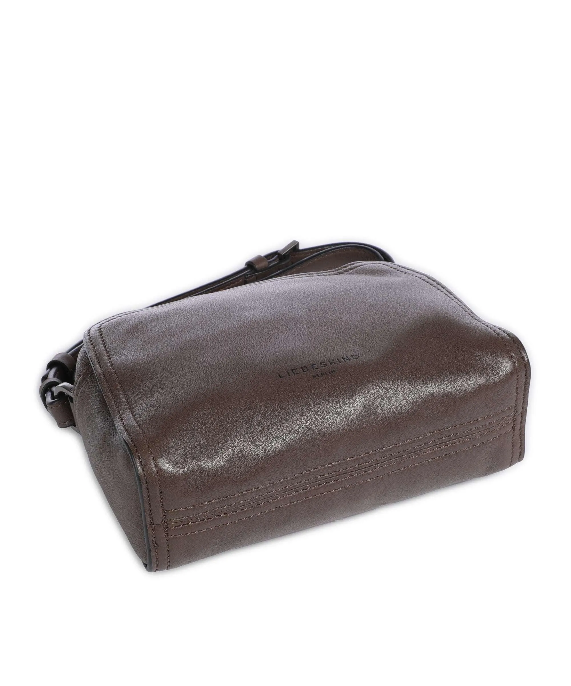  Liebeskind Chudy Sheep Natural S Borsa a tracolla pelle di pecora marrone scuro  