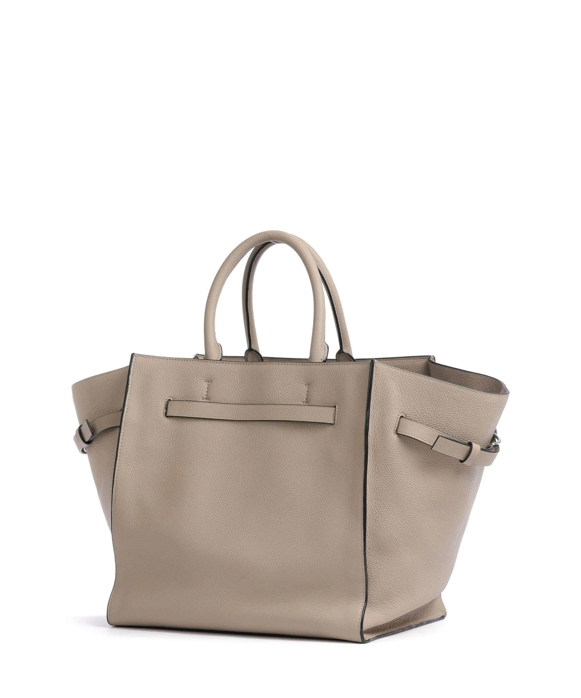  Liebeskind Lora Small Pebble L Borsa a mano pelle di vacchetta grana beige  