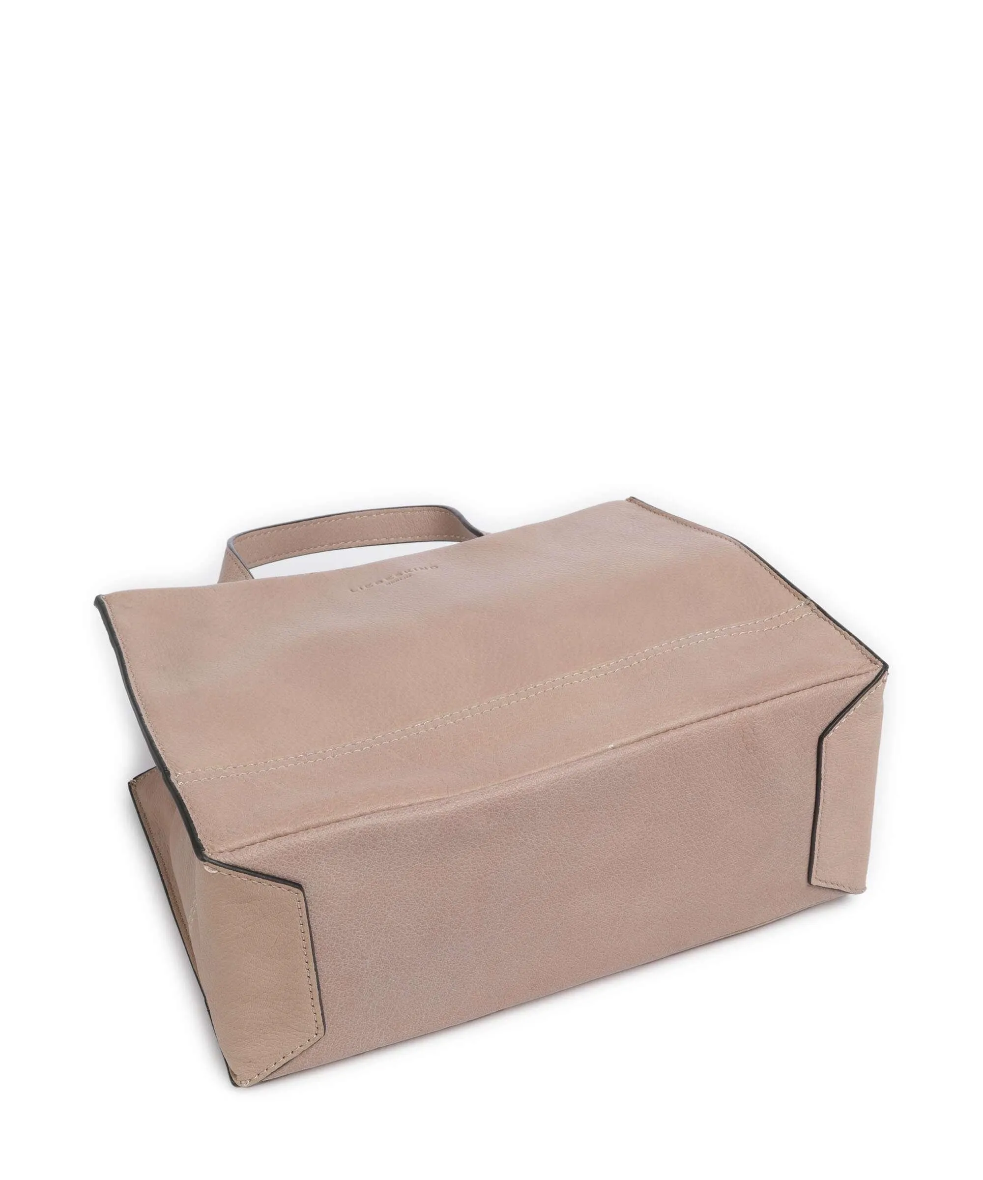  Liebeskind Lou 2 3D Leather M Borsa a mano pelle granulata beige  