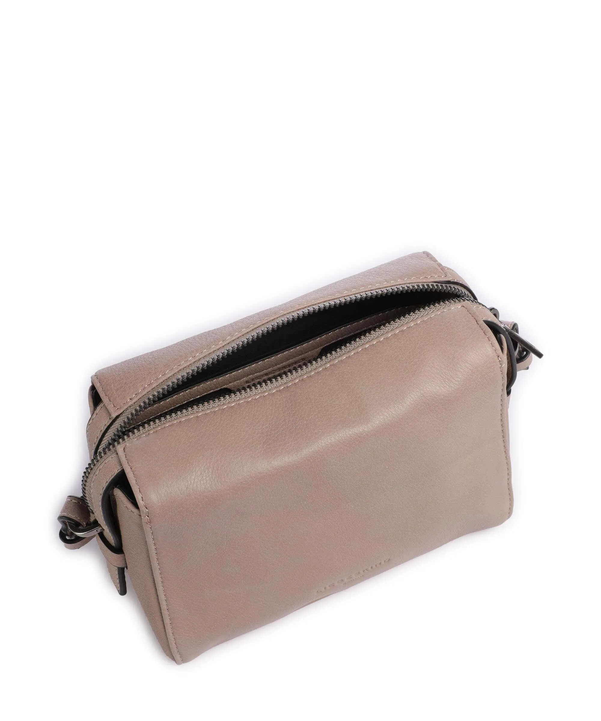  Liebeskind Lou 2 3D Leather S Borsa a tracolla pelle di vacchetta grana beige  