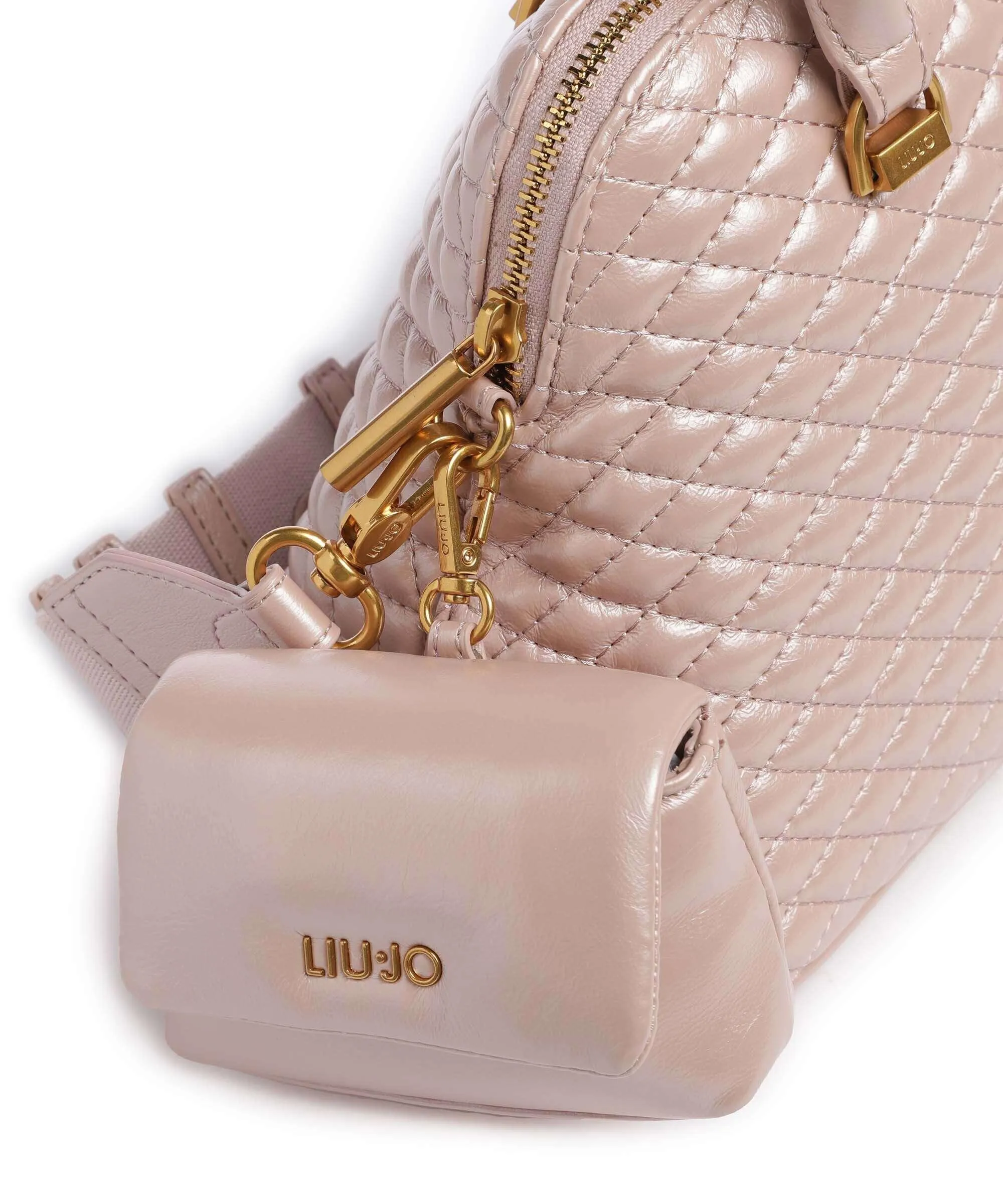  Liu Jo Achala Borsa a mano pelle sintetica rosa antico  