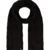 LIU JO SCIARPA TRECCE NERO 22222
