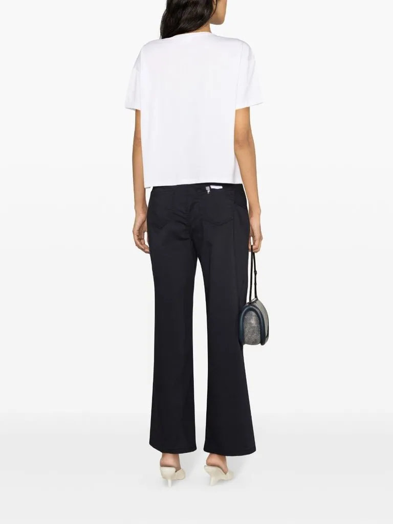 liu jo T-shirt con strass