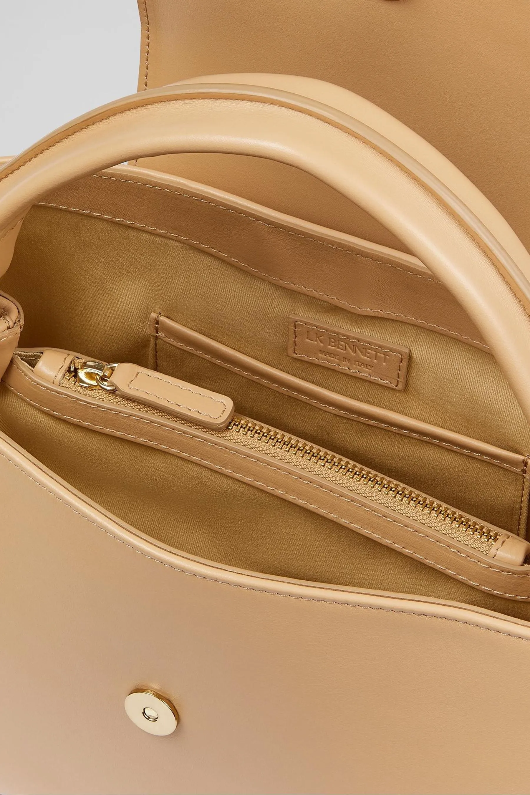 LK Bennett Harbour - Borsa tote a trapezio in pelle    