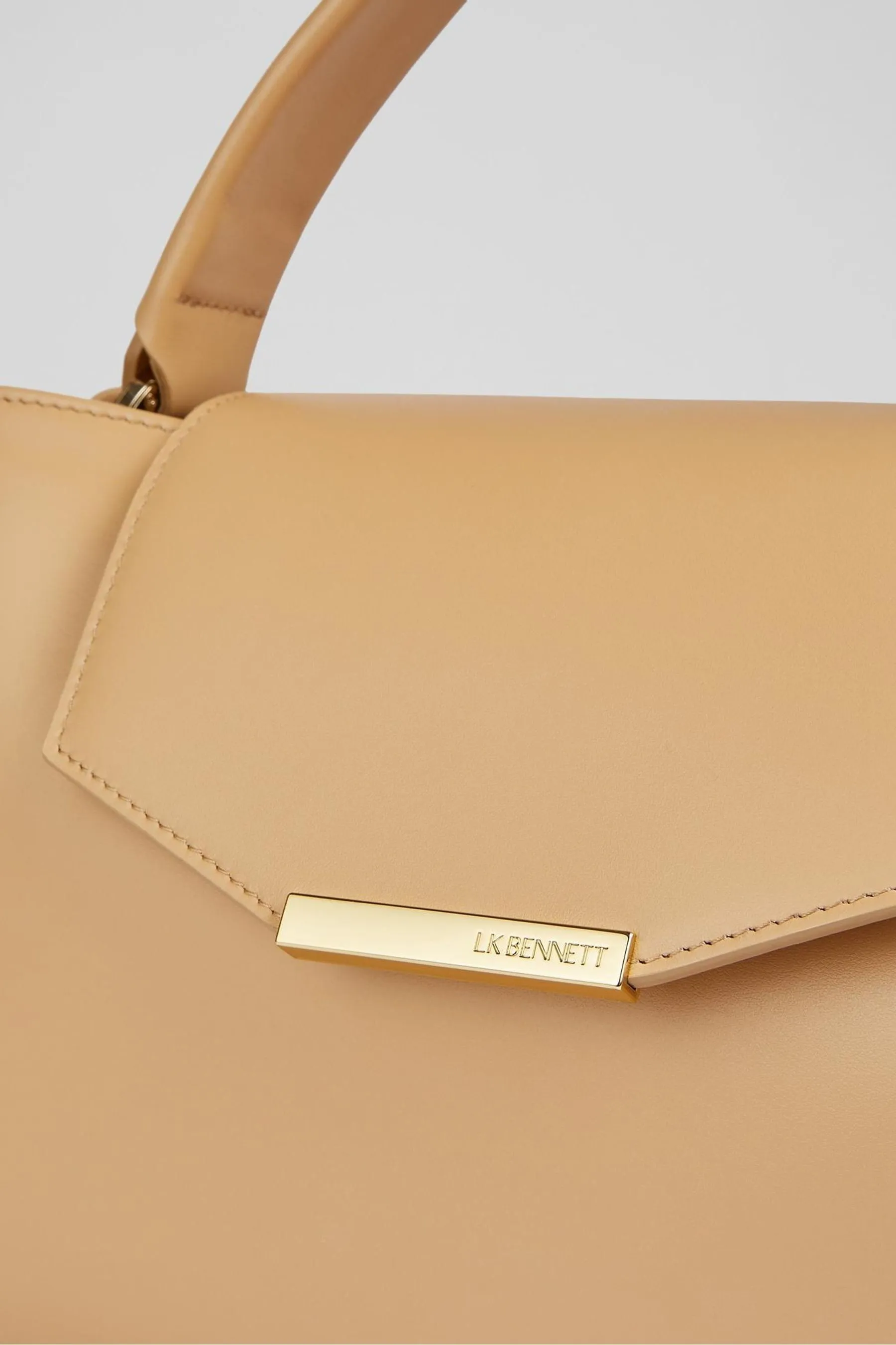 LK Bennett Harbour - Borsa tote a trapezio in pelle    