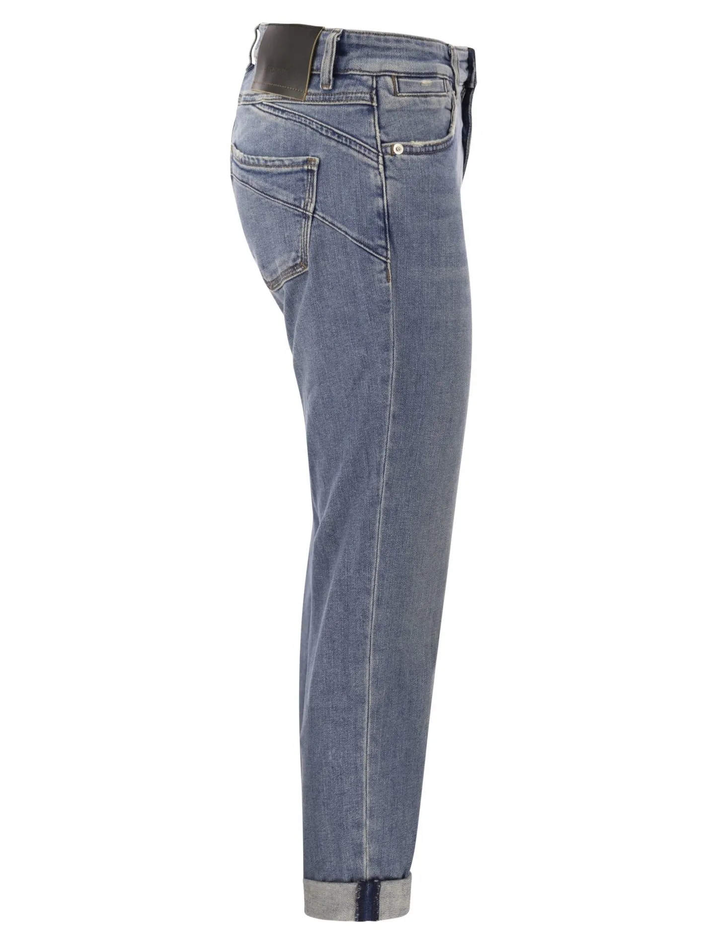 LUCHINO – Denim a sigaretta a vita bassa