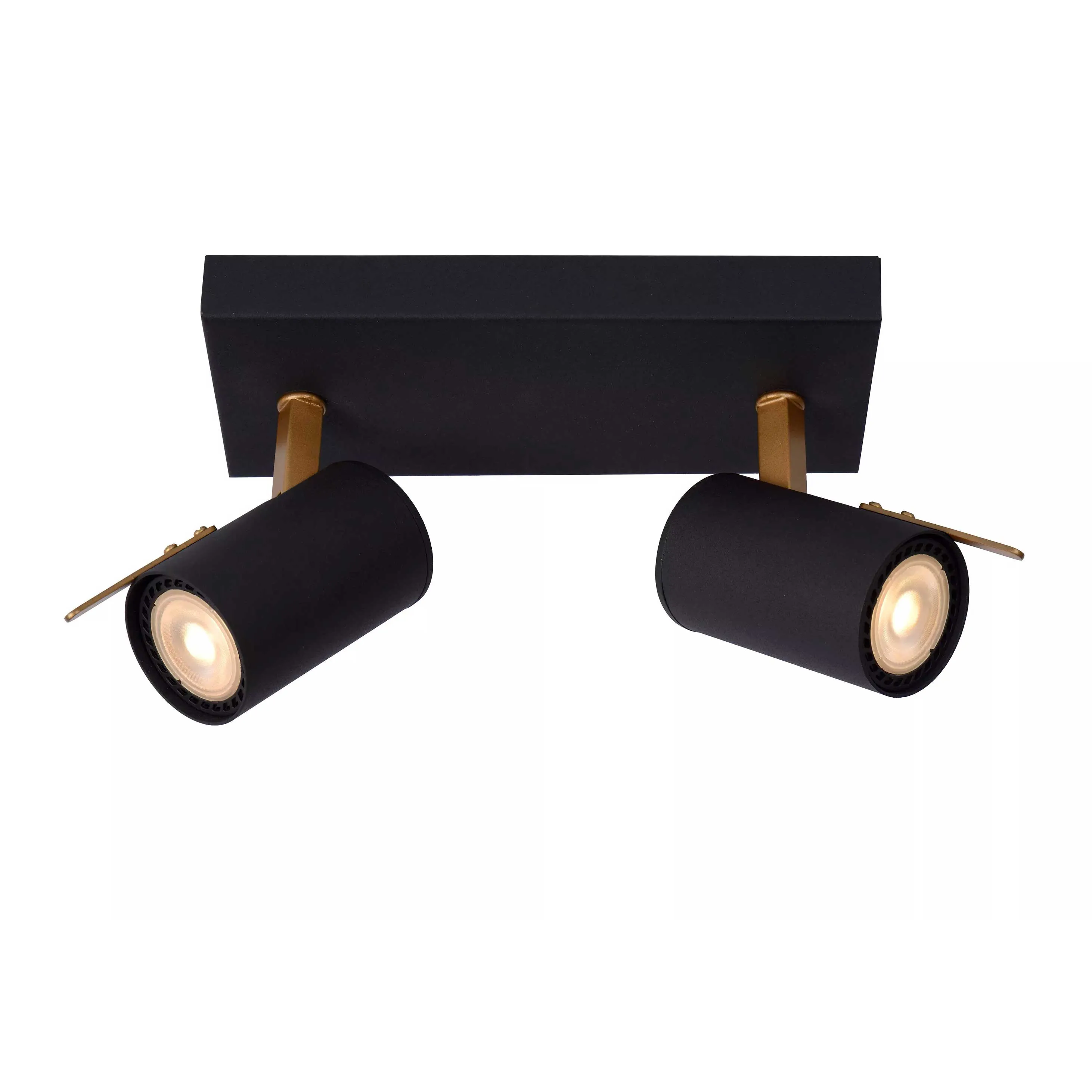 Lucide  Faretto a LED dimmerabile struttura in metallo con doppio diffusore orientabile Grony - 5W - 3000k Luce Calda