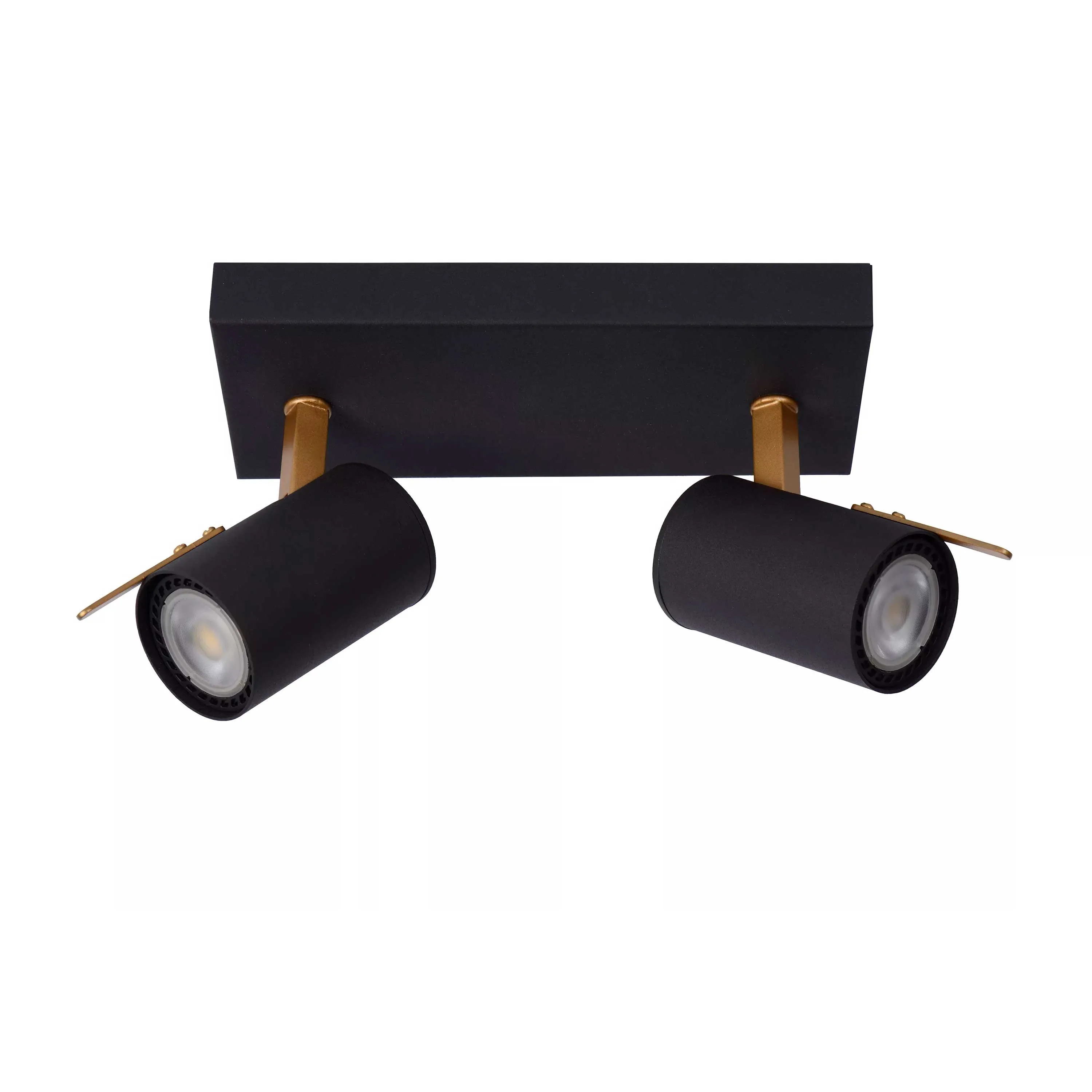 Lucide  Faretto a LED dimmerabile struttura in metallo con doppio diffusore orientabile Grony - 5W - 3000k Luce Calda