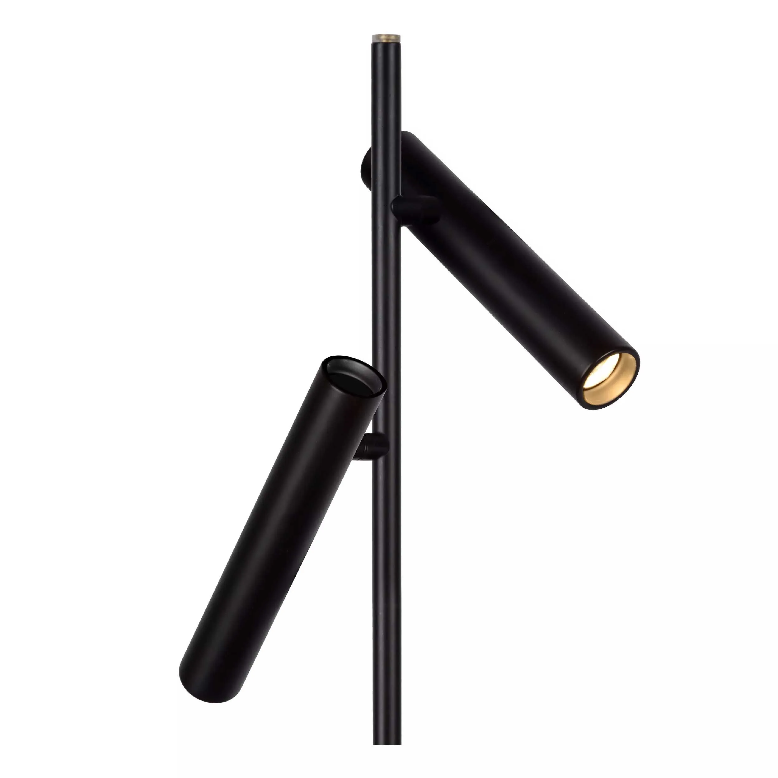 Lucide  Lampada da terra in alluminio con doppio diffusore orientabile a LED dimmerabile Philon - 5W - 3000k Luce Calda