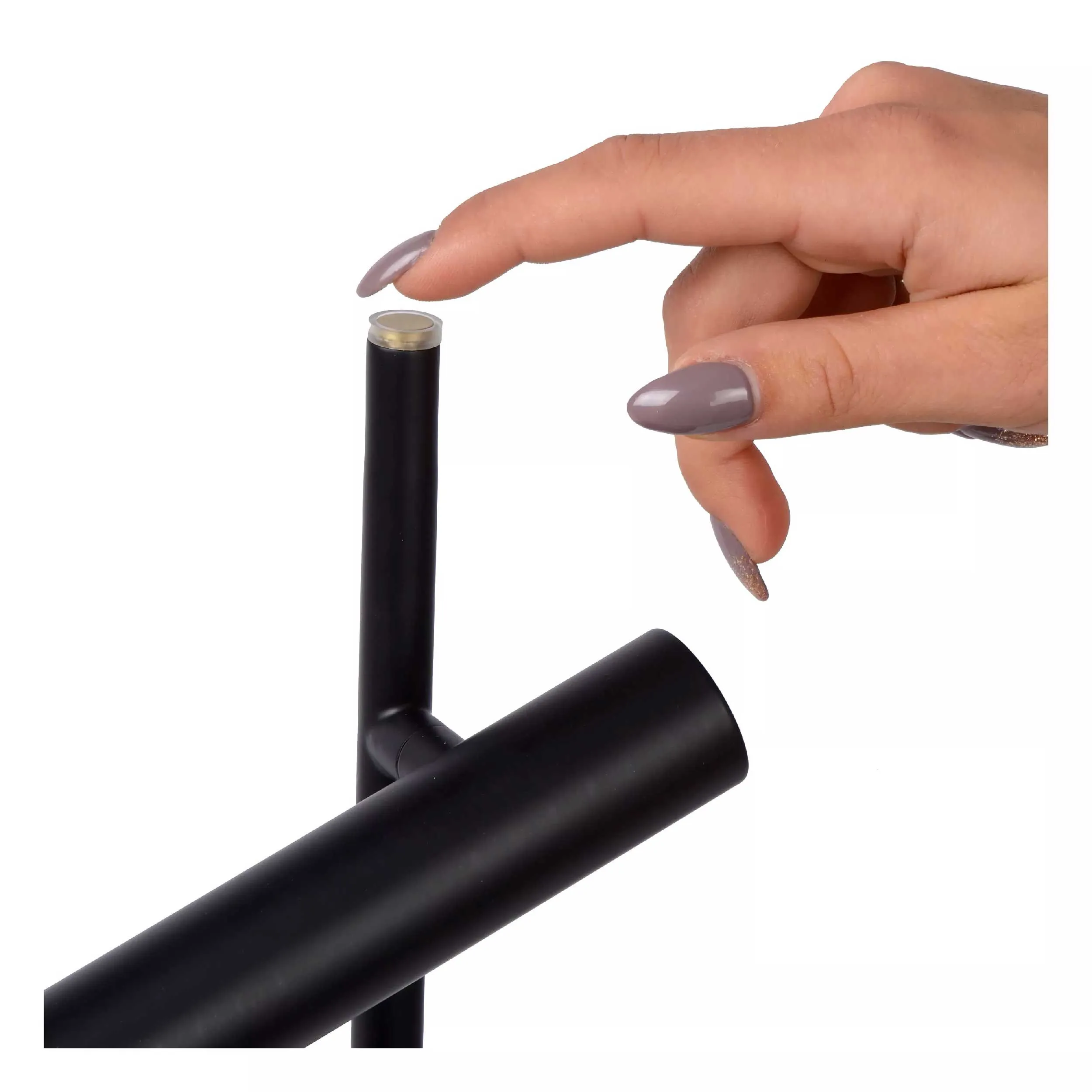 Lucide  Lampada da terra in alluminio con doppio diffusore orientabile a LED dimmerabile Philon - 5W - 3000k Luce Calda