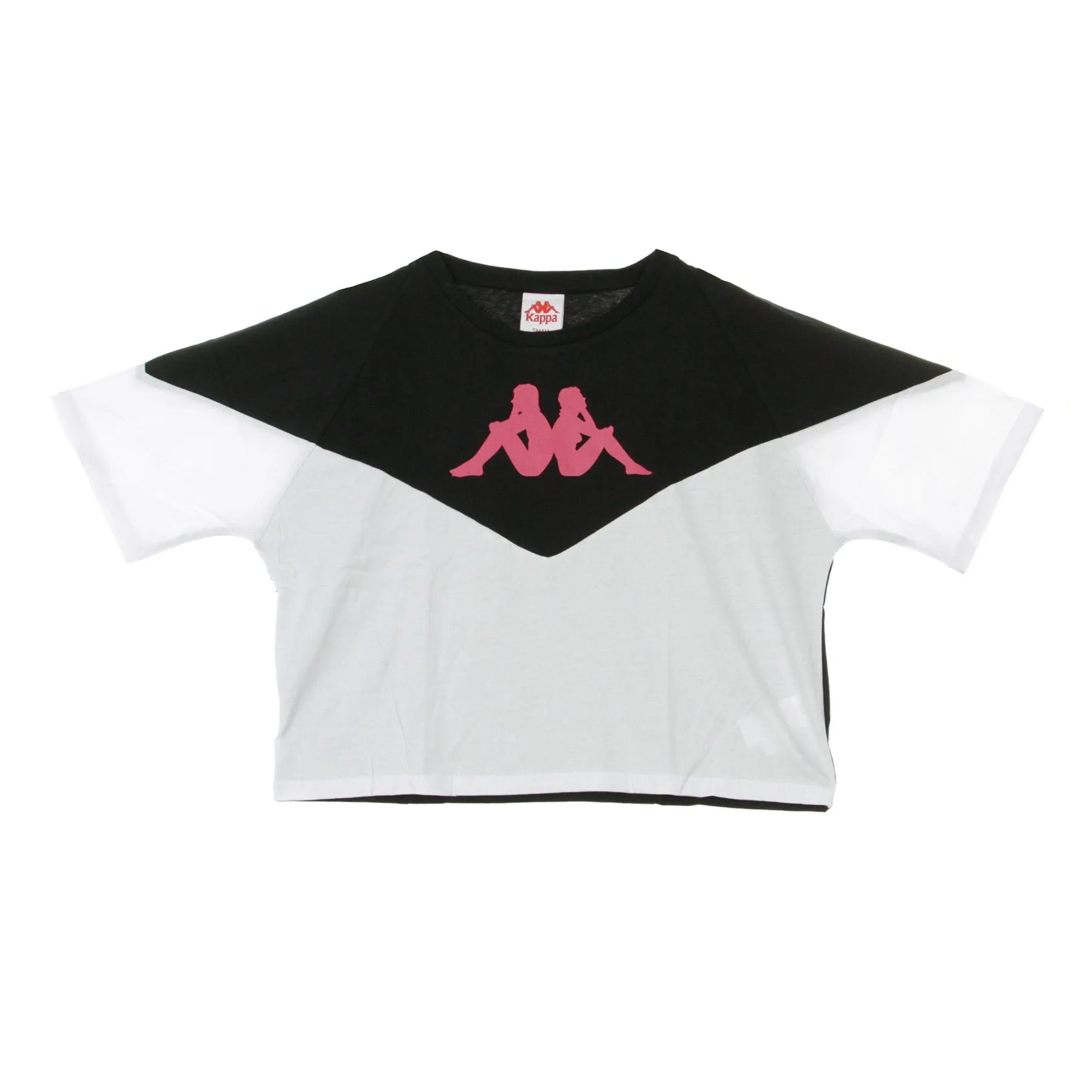 Maglietta Corta Donna Authentic 90 Birit Black/white/fuchsia