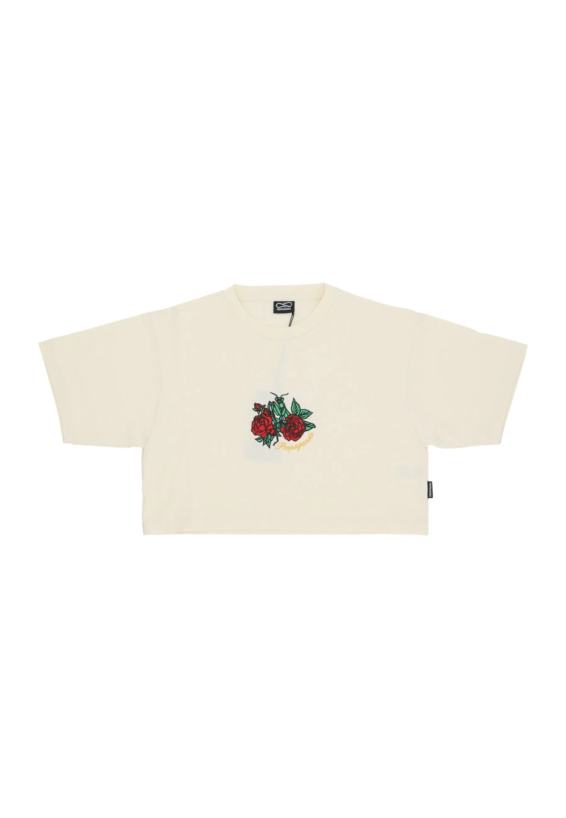 Maglietta Corta Donna W Mantis Croptop Tee Bone