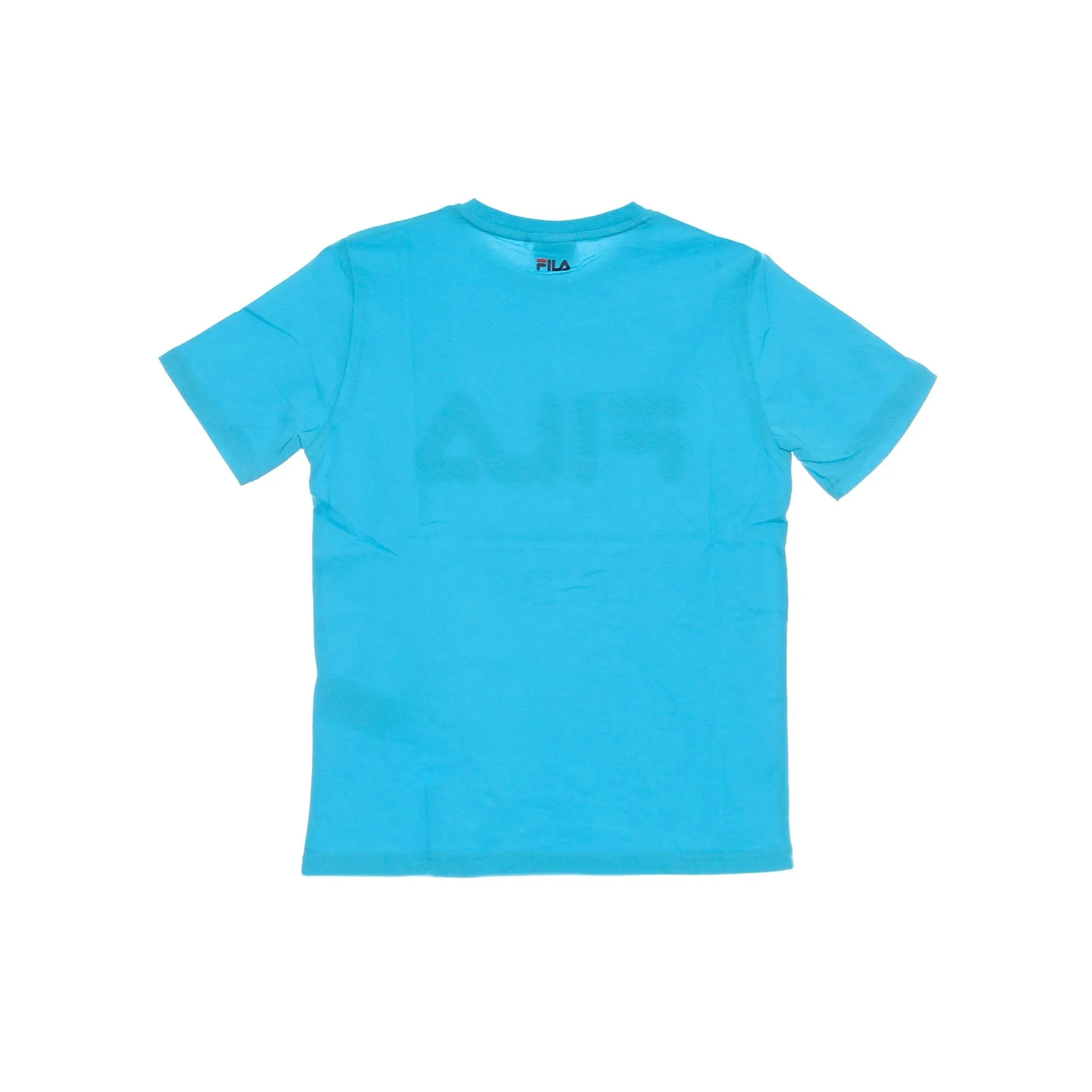 Maglietta Ragazzo Gaia Logo Tee Scuba Blue