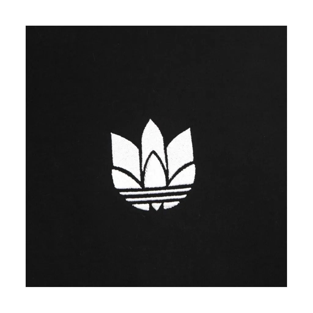 MAGLIETTA UOMO 3D TREFOIL TEE BLACK/WHITE