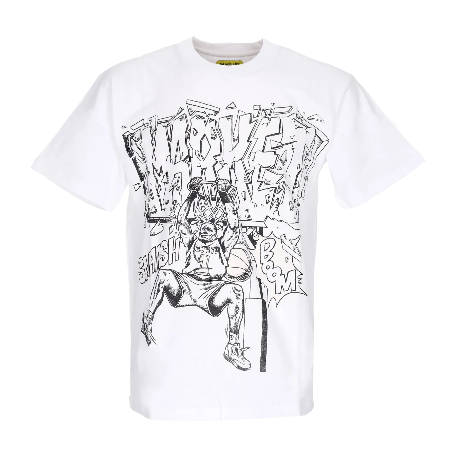 Maglietta Uomo Backboard Breaker Uv Tee White