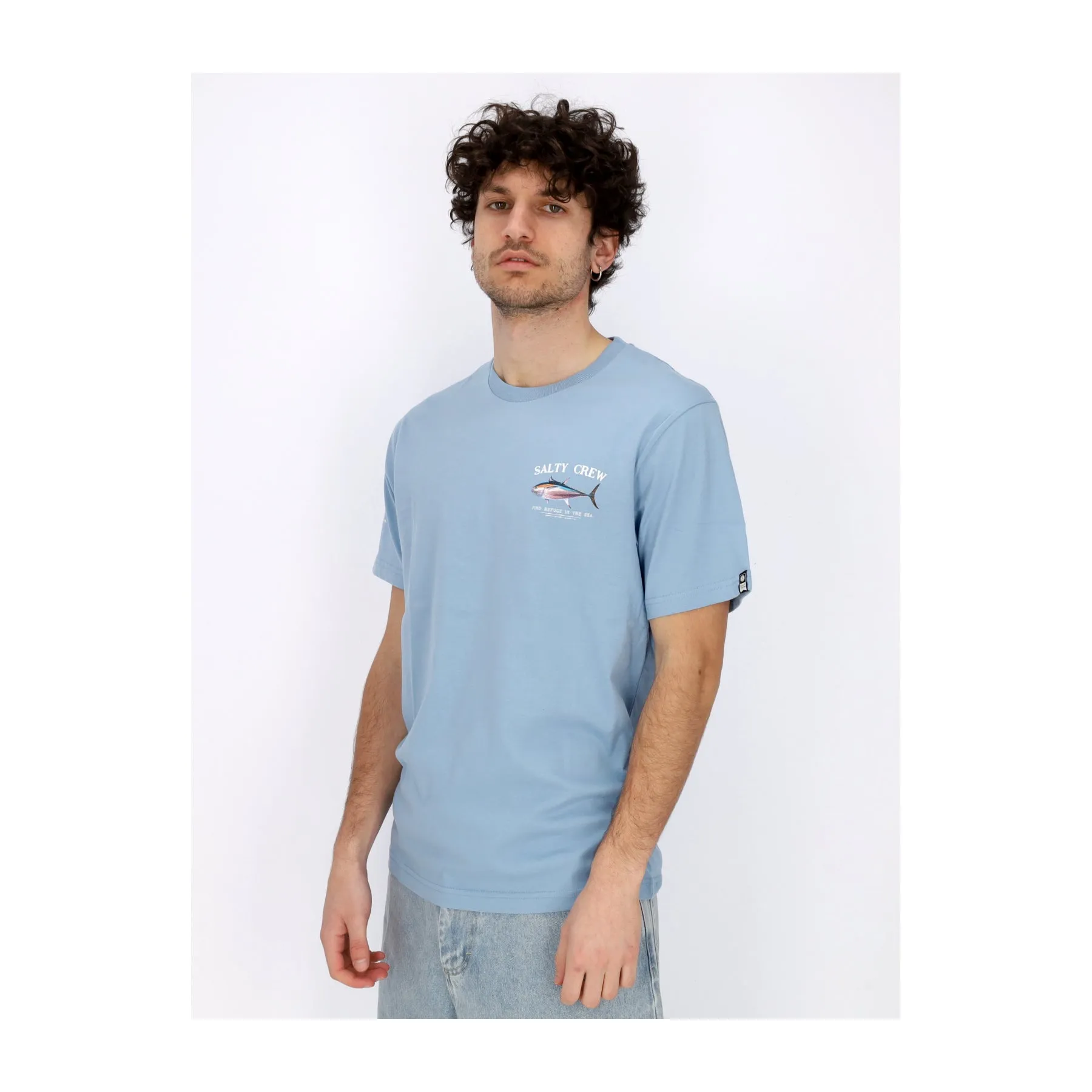 Maglietta Uomo Big Blue Premium Tee Marine Blue