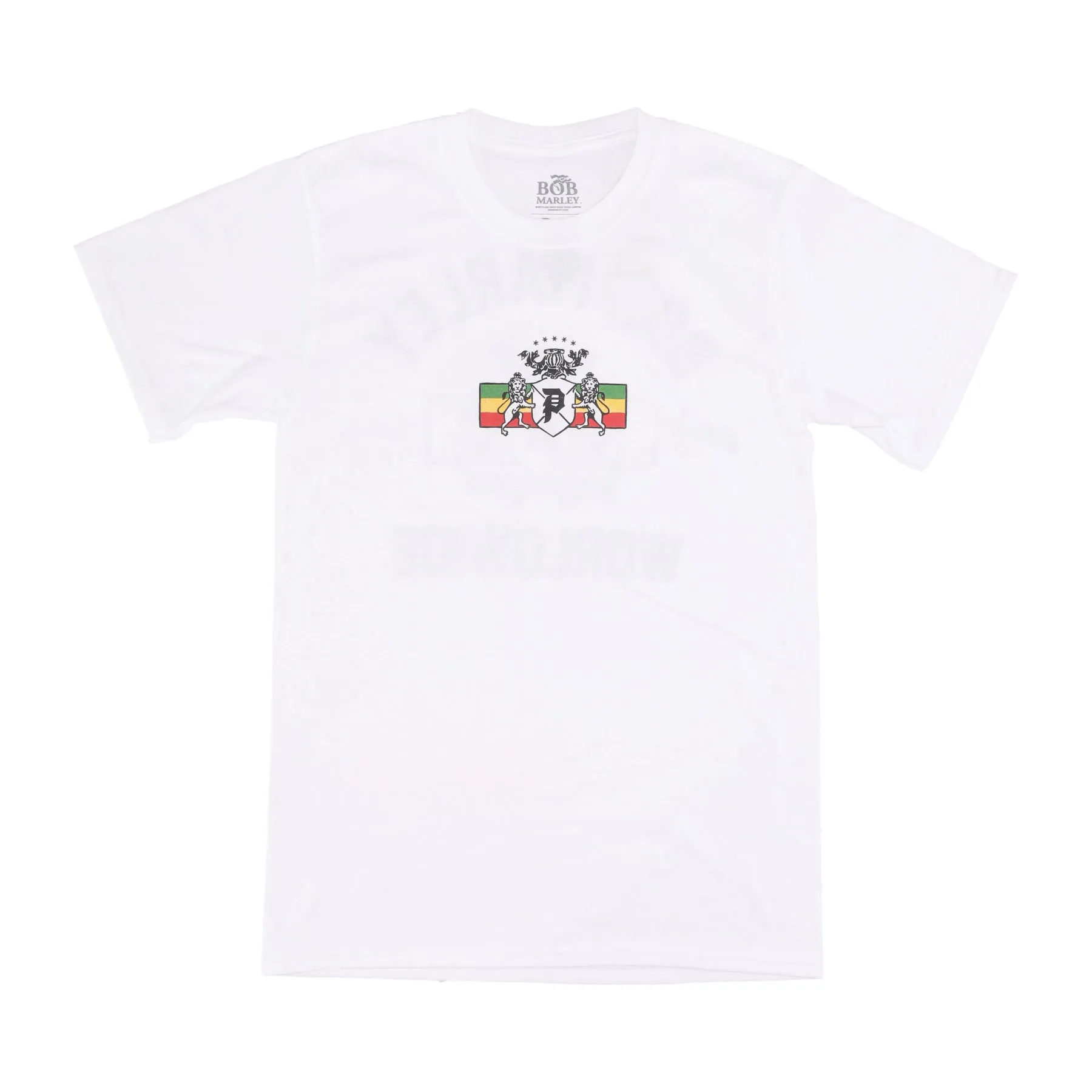 Maglietta Uomo Heritage Tee X Bob Marley White