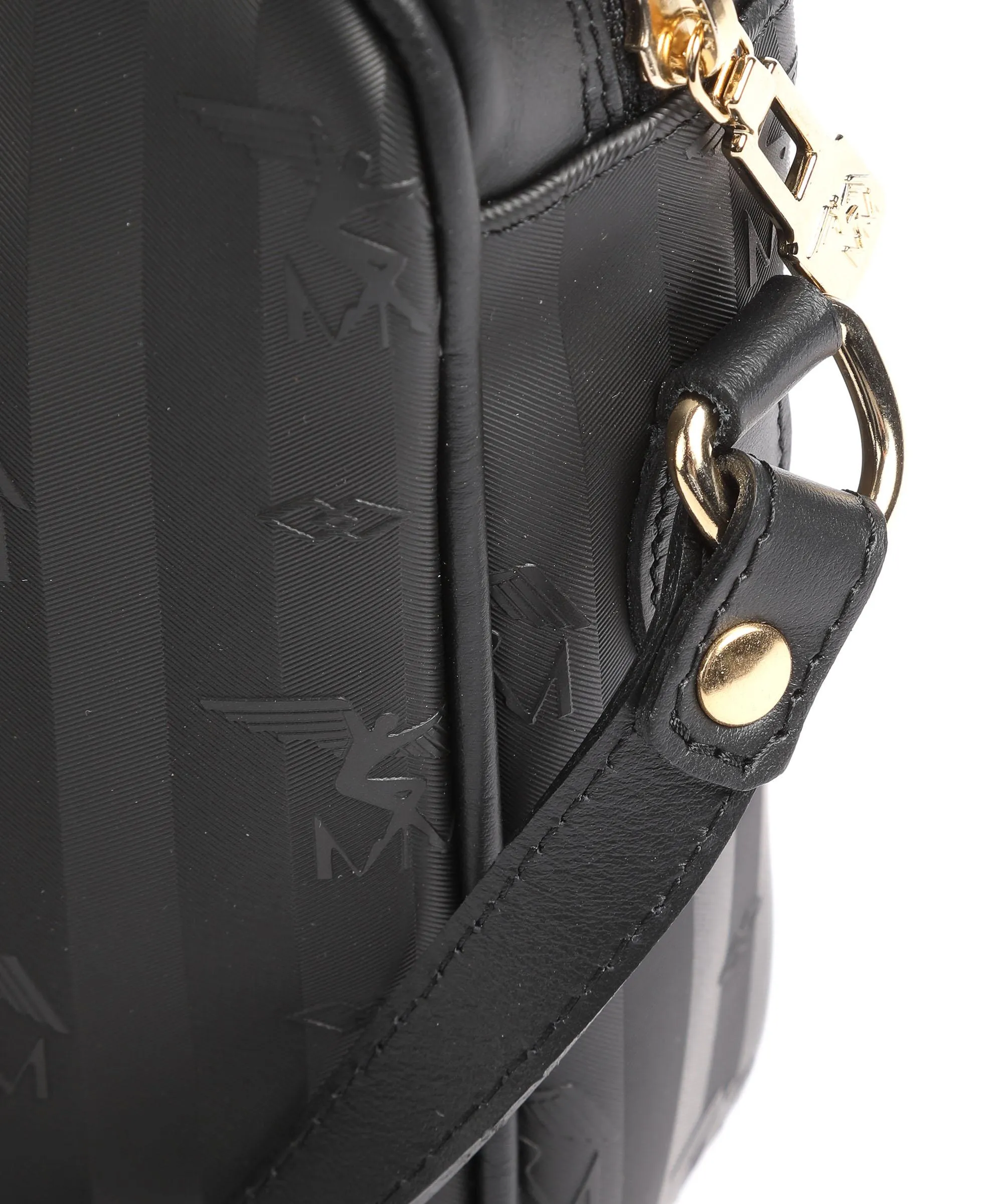  Maison Mollerus Vinerus London Borsa a tracolla tela nero  