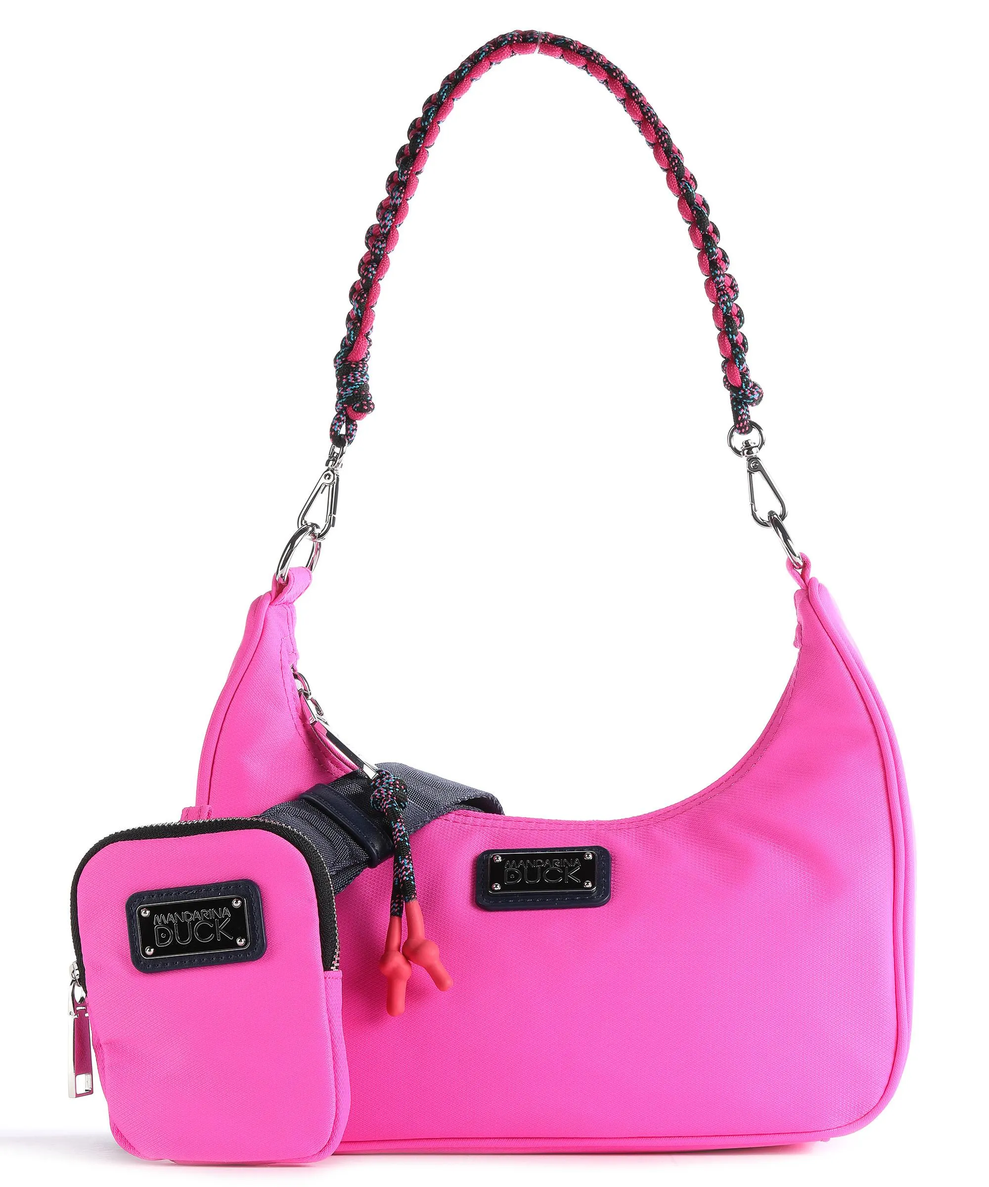  Mandarina Duck Style Borsa a spalla nylon pink  