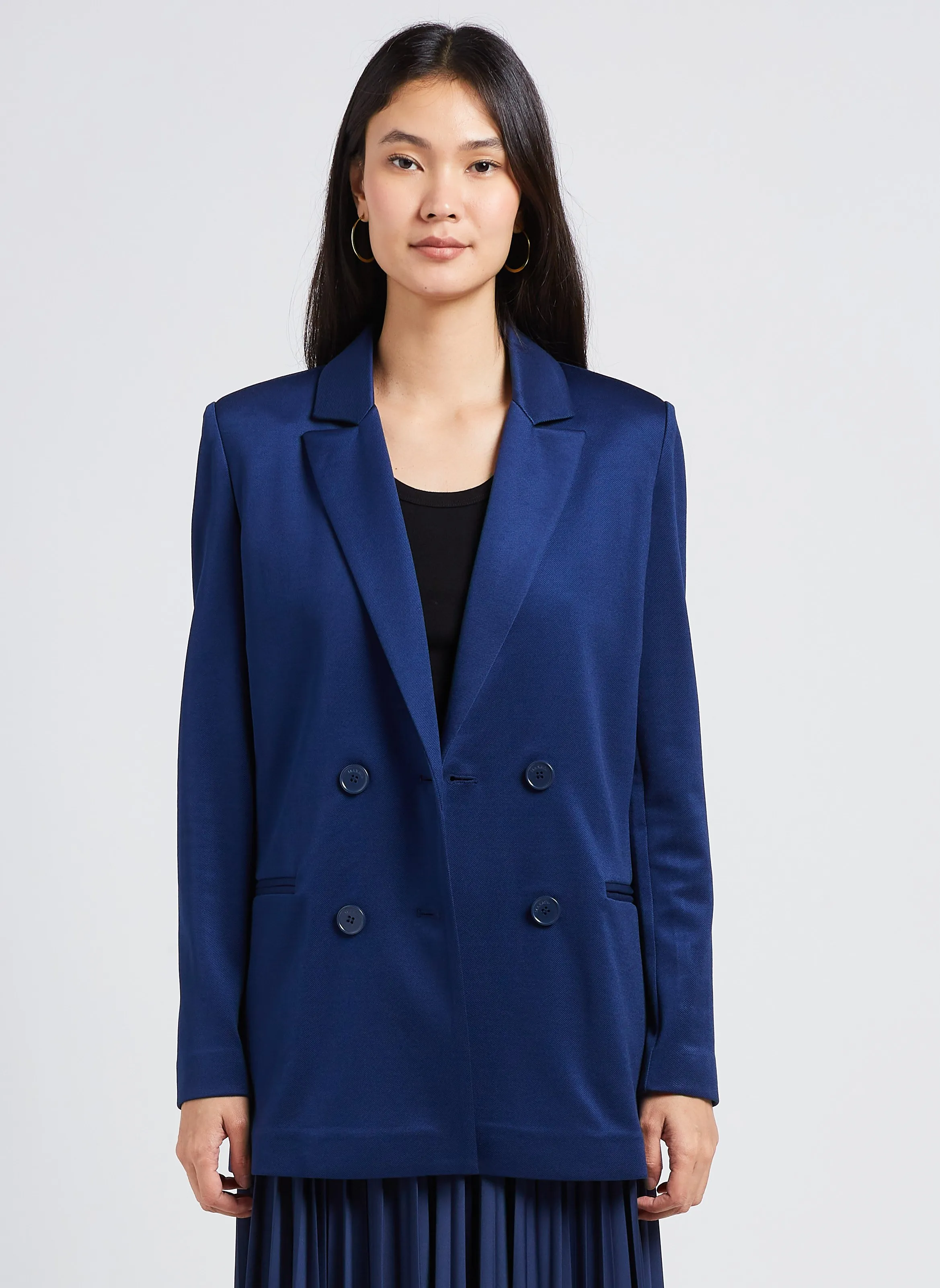  MAX&Co.   CREDERE - Giacca in sargia di jersey | Blu