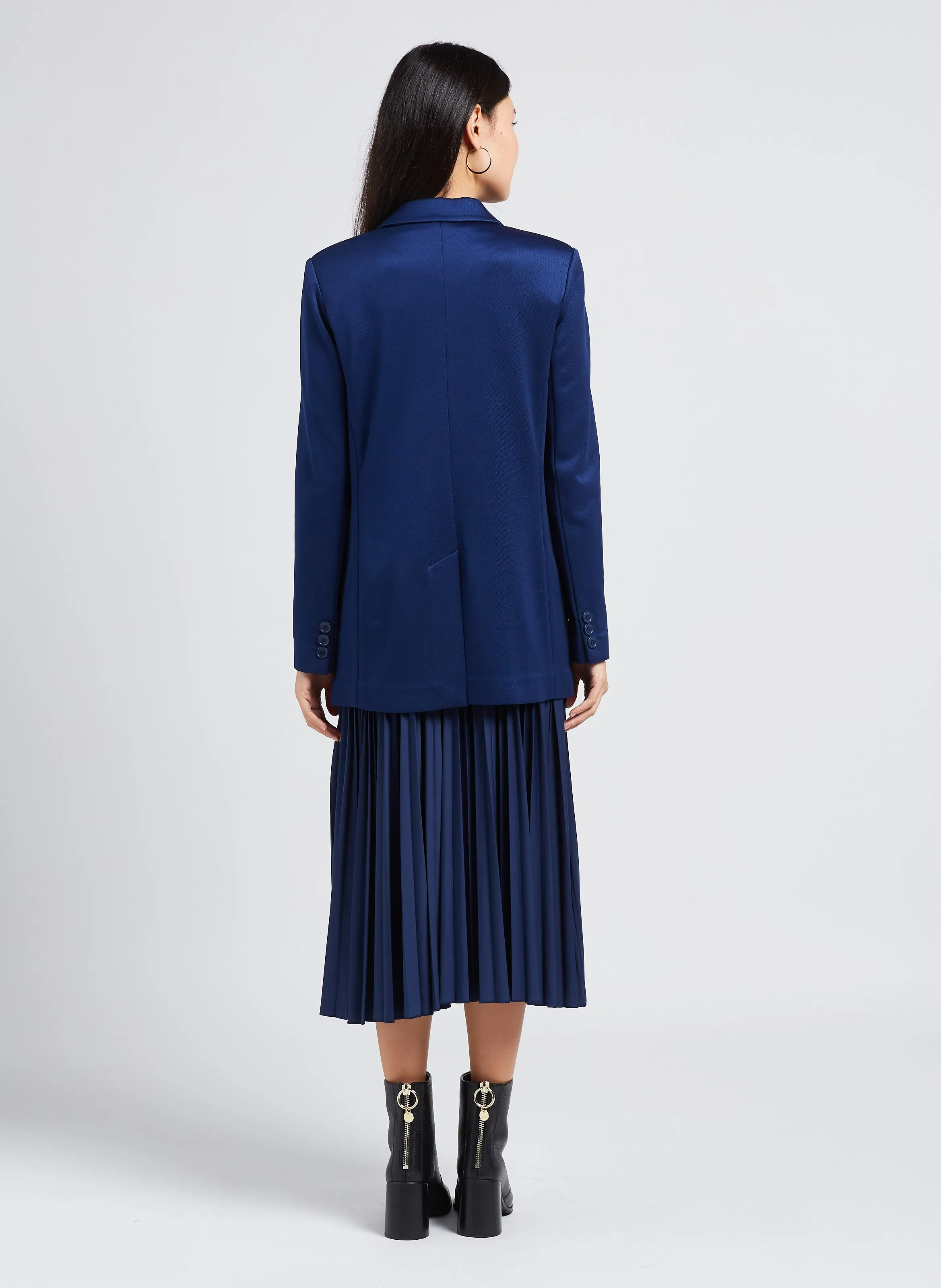  MAX&Co.   CREDERE - Giacca in sargia di jersey | Blu
