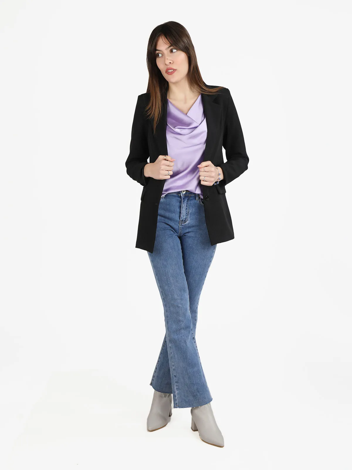 Melitea Blazer femme oversize