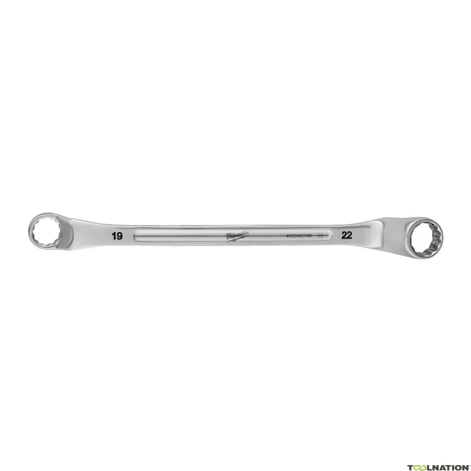 Milwaukee Accessori 4932492748 Chiavi a doppio anello 19x22 mm