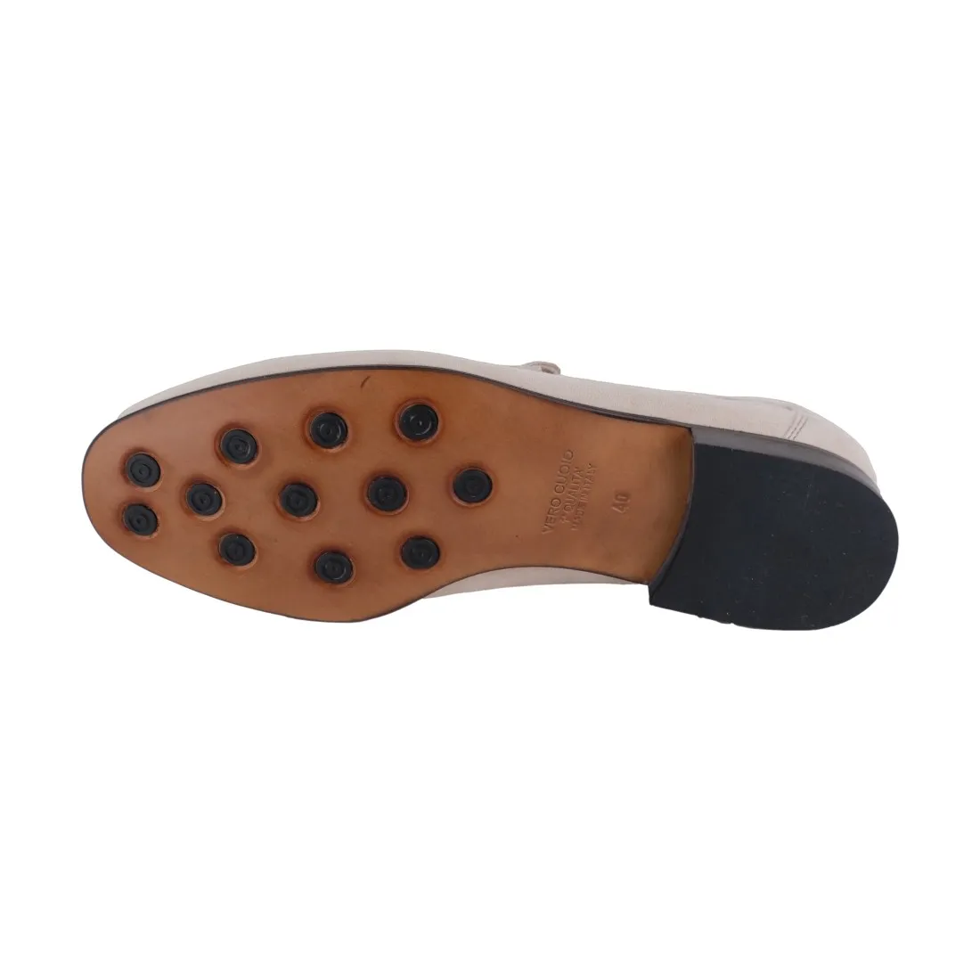 MOCASSINO CAMOSCIO / LA PARIGINA CARSONVELOUR TAUPE