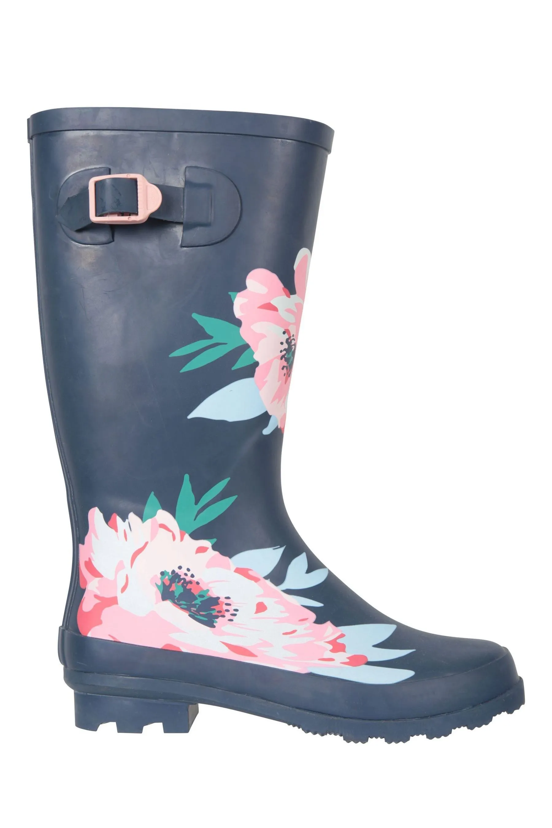 Mountain Warehouse Donna Tall - Stivali di gomma stampata con fibbia