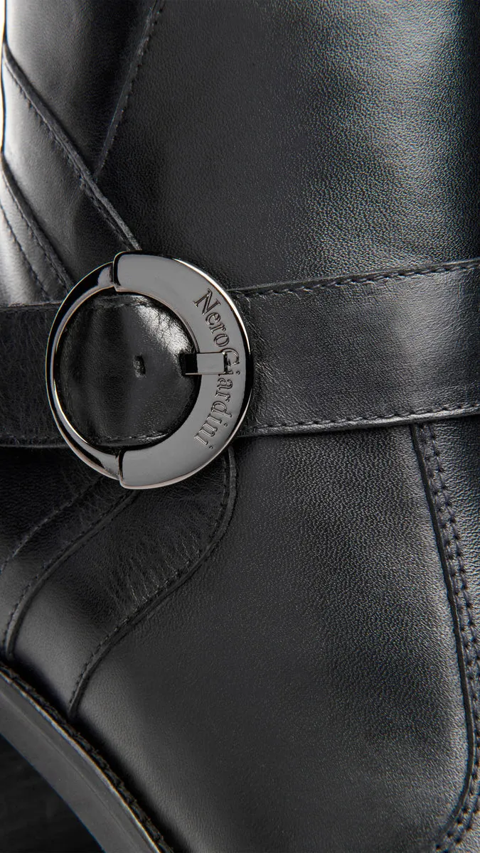 NERO GIARDINI I117634D PELLE NERO